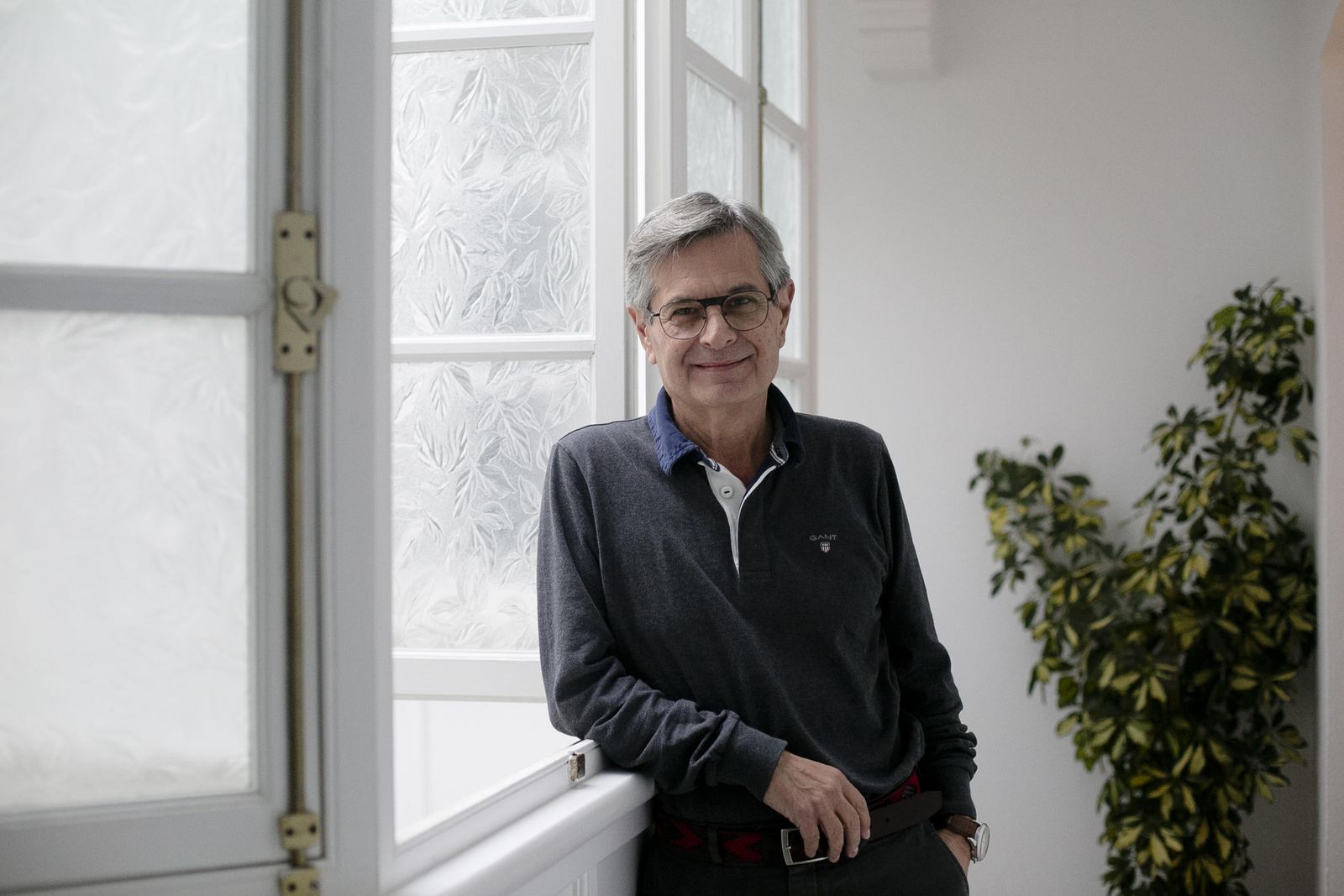 Enrique Otero Chulián en su domicilio.