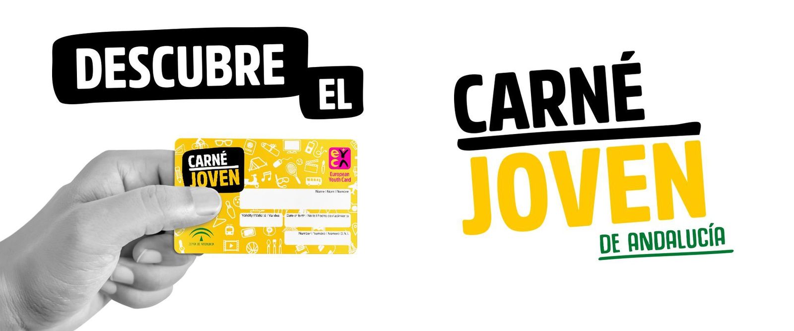 Campaña andaluza del Carnet Joven Europeo.