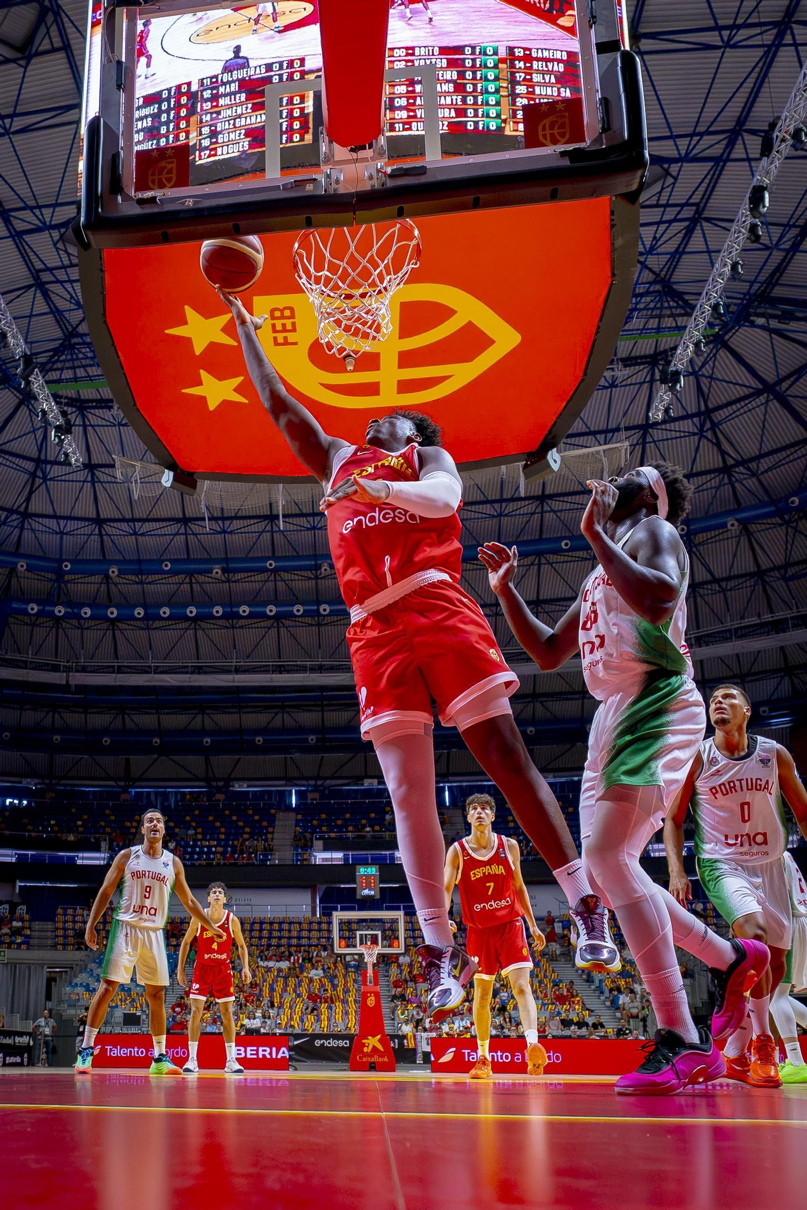 España B - Portugal en Málaga, en fotos