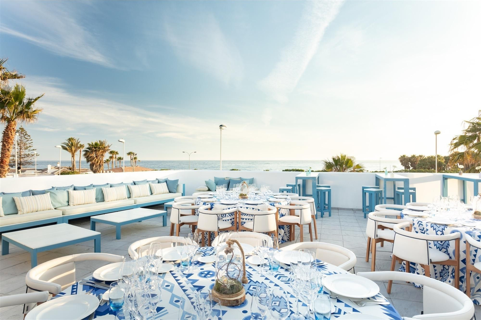 El balcón mediterráneo del Mirador Playa Granada, un centro de eventos del Grupo Abades en plena Costa Tropical.