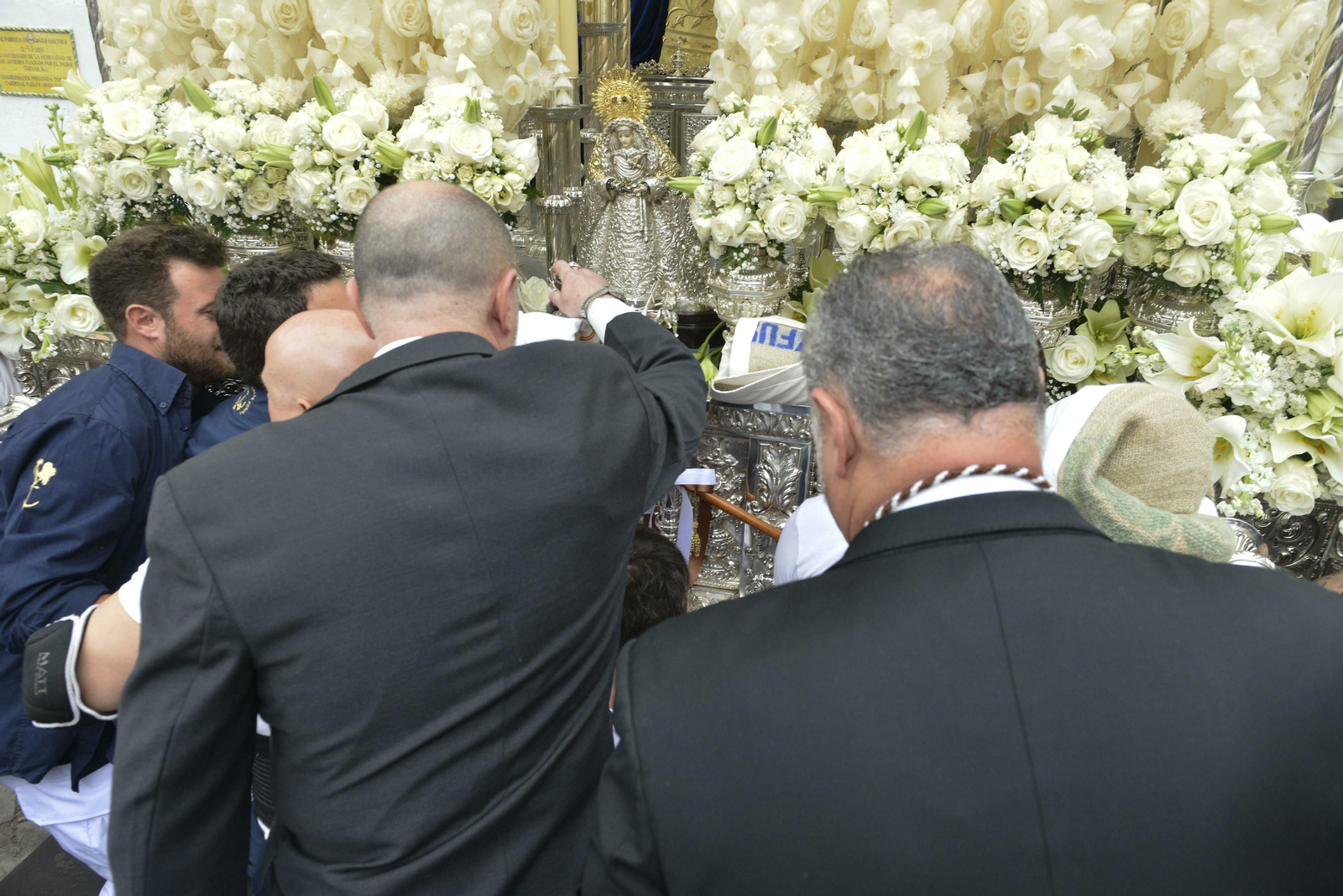 Las imágenes del Carmen Doloroso