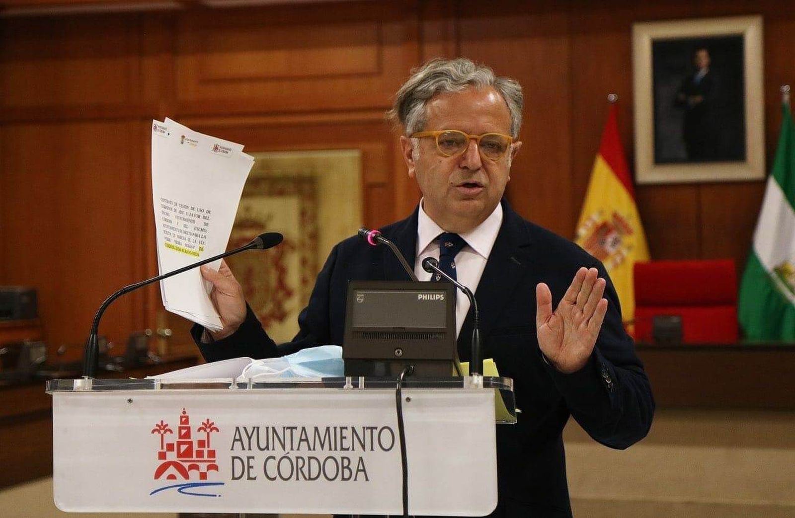 El teniente de alcalde de Hacienda, Salvador Fuentes.