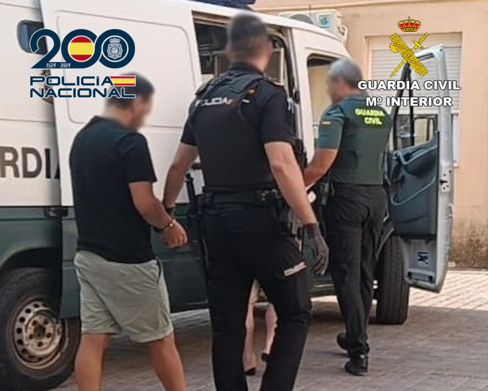 Detención de los tres implicados en robos de viviendas en Córdoba