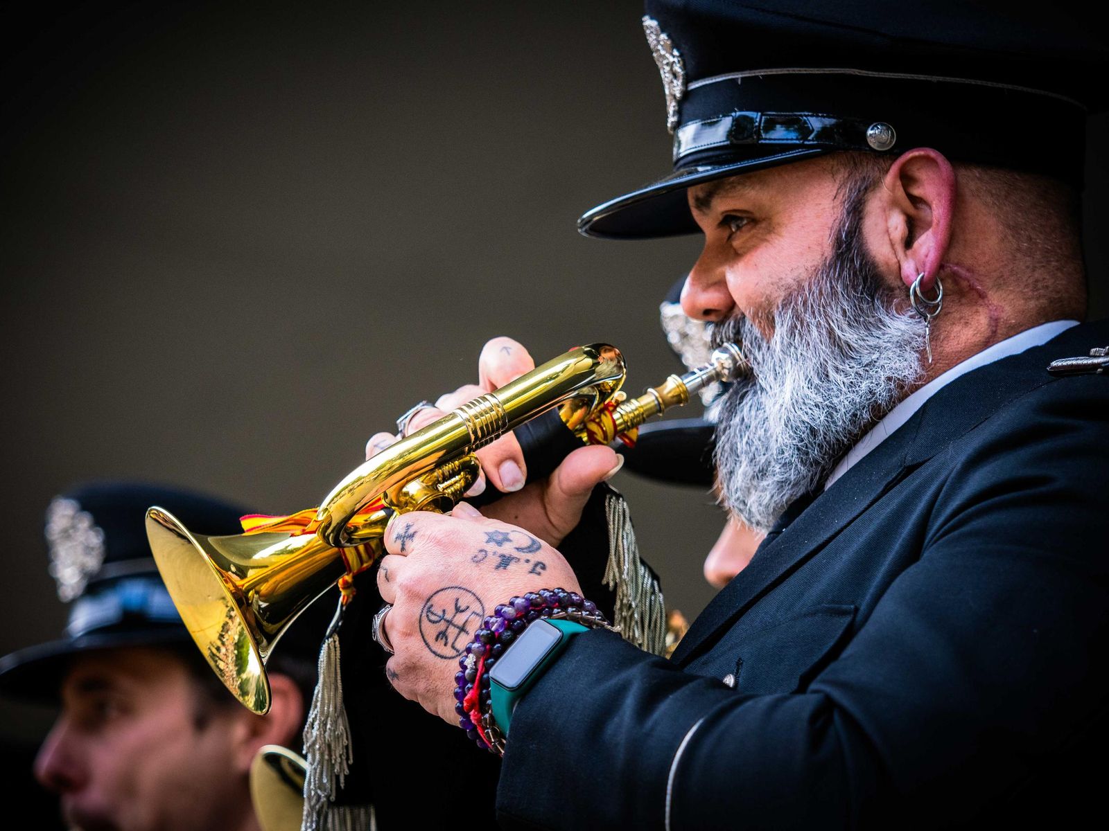 Sones cofrades en el Parque: celebrado el certamen de bandas de Nazareno en San Fernando
