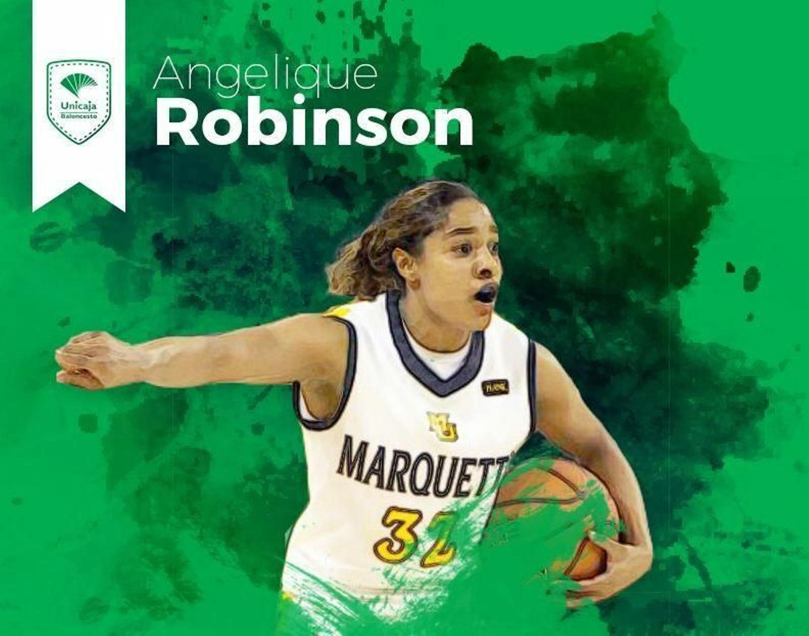 Angelique Robinson, nuevo fichaje del Unicaja Femenino.