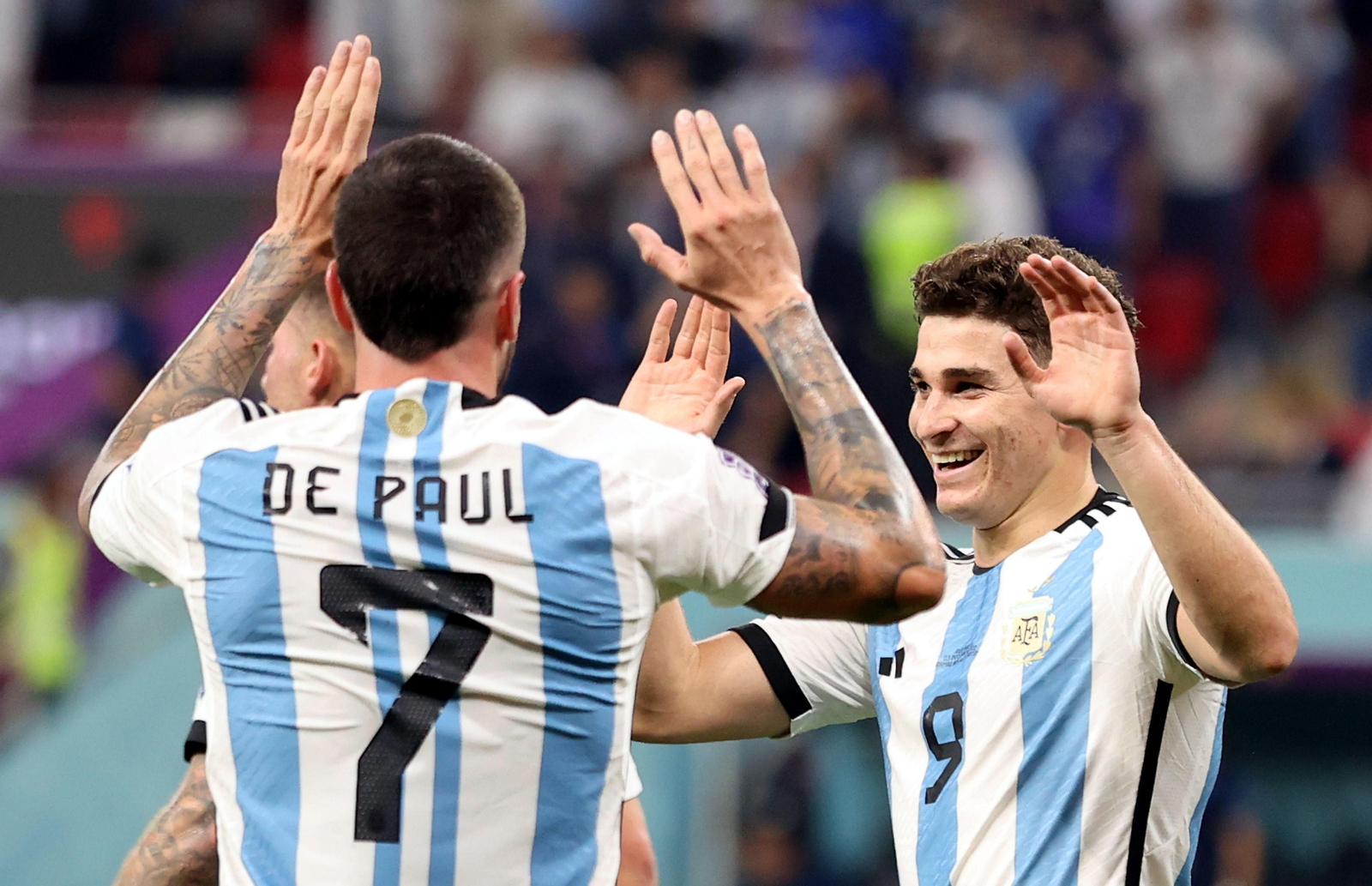 Las fotos del Argentina - Australia