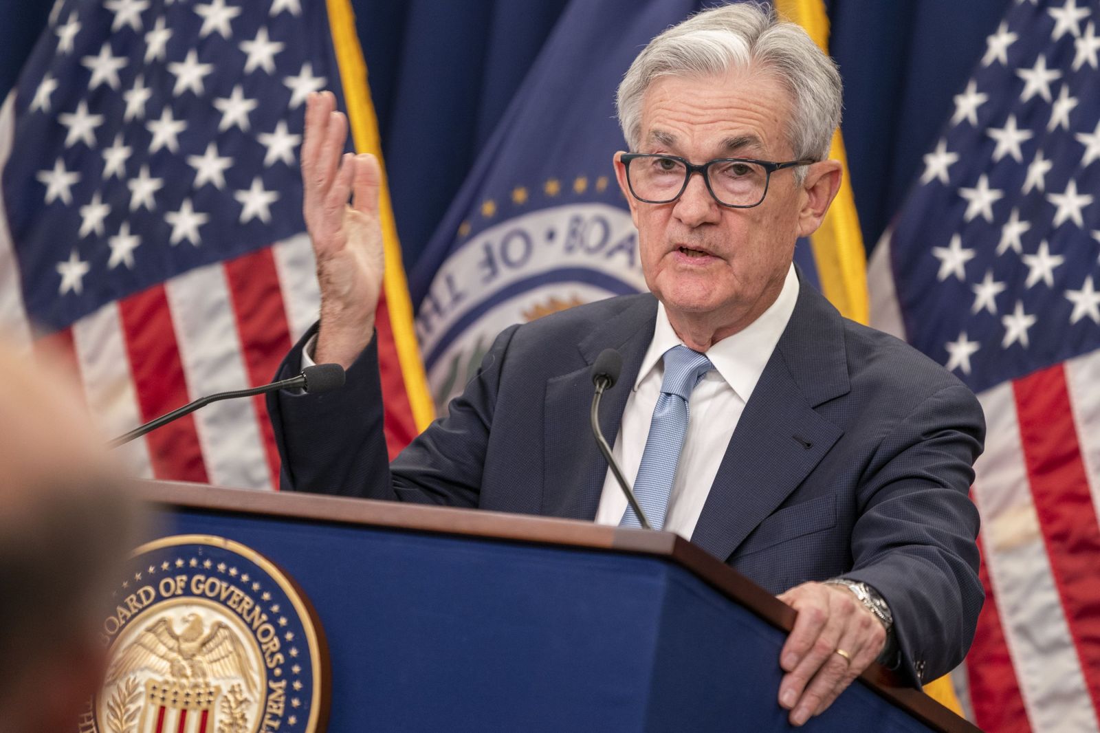 Jerome Powell, presidente de la Reserva Federal de EEUU