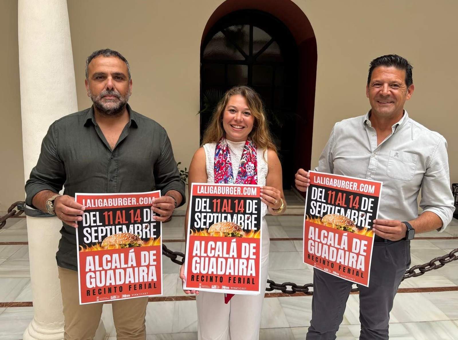 Presentación de la Liga Burger en Alcalá de Guadaíra