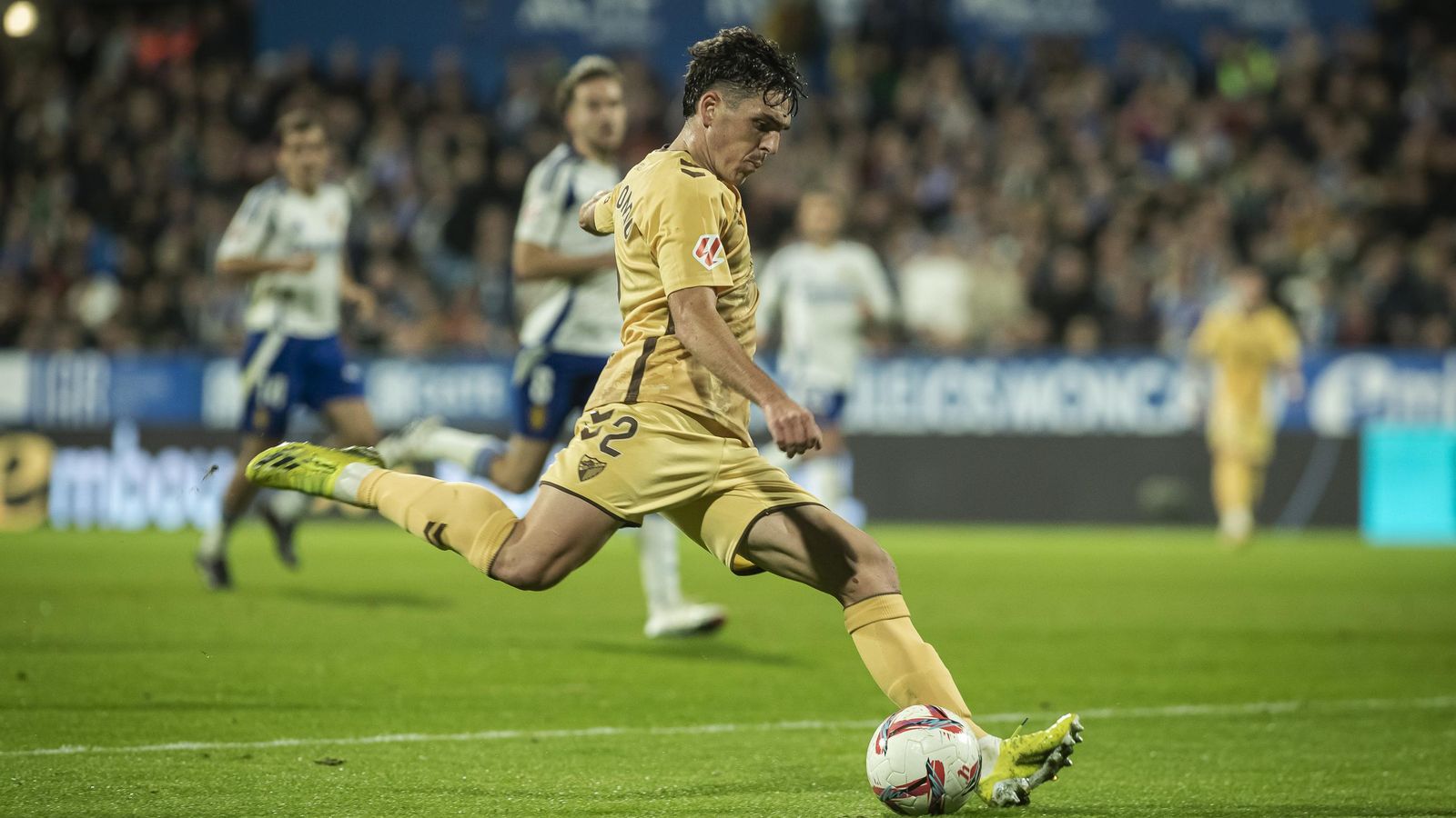 El Zaragoza-Málaga CF, en fotos