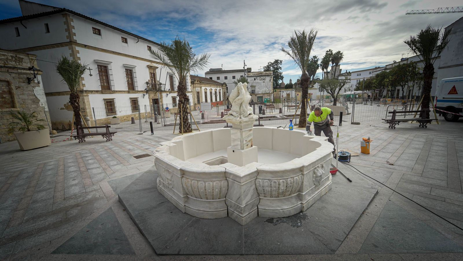 Imágenes de la Plaza del Mercado de Jerez