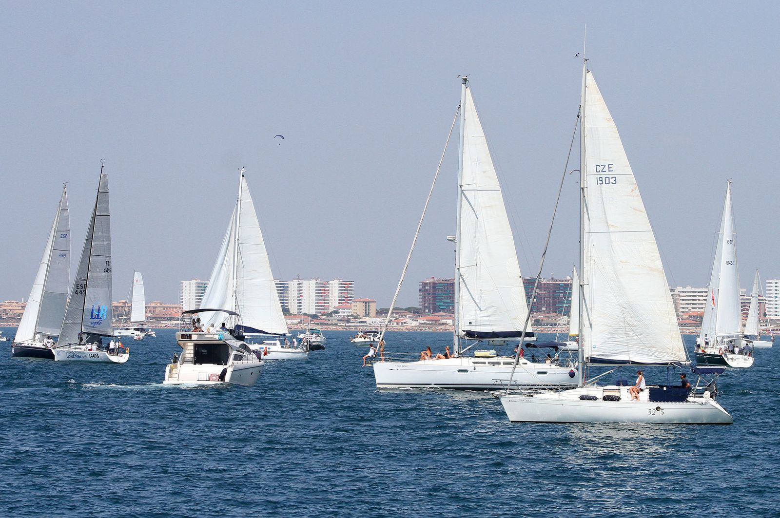Imágenes de la Regata Huelva-La Gomera.