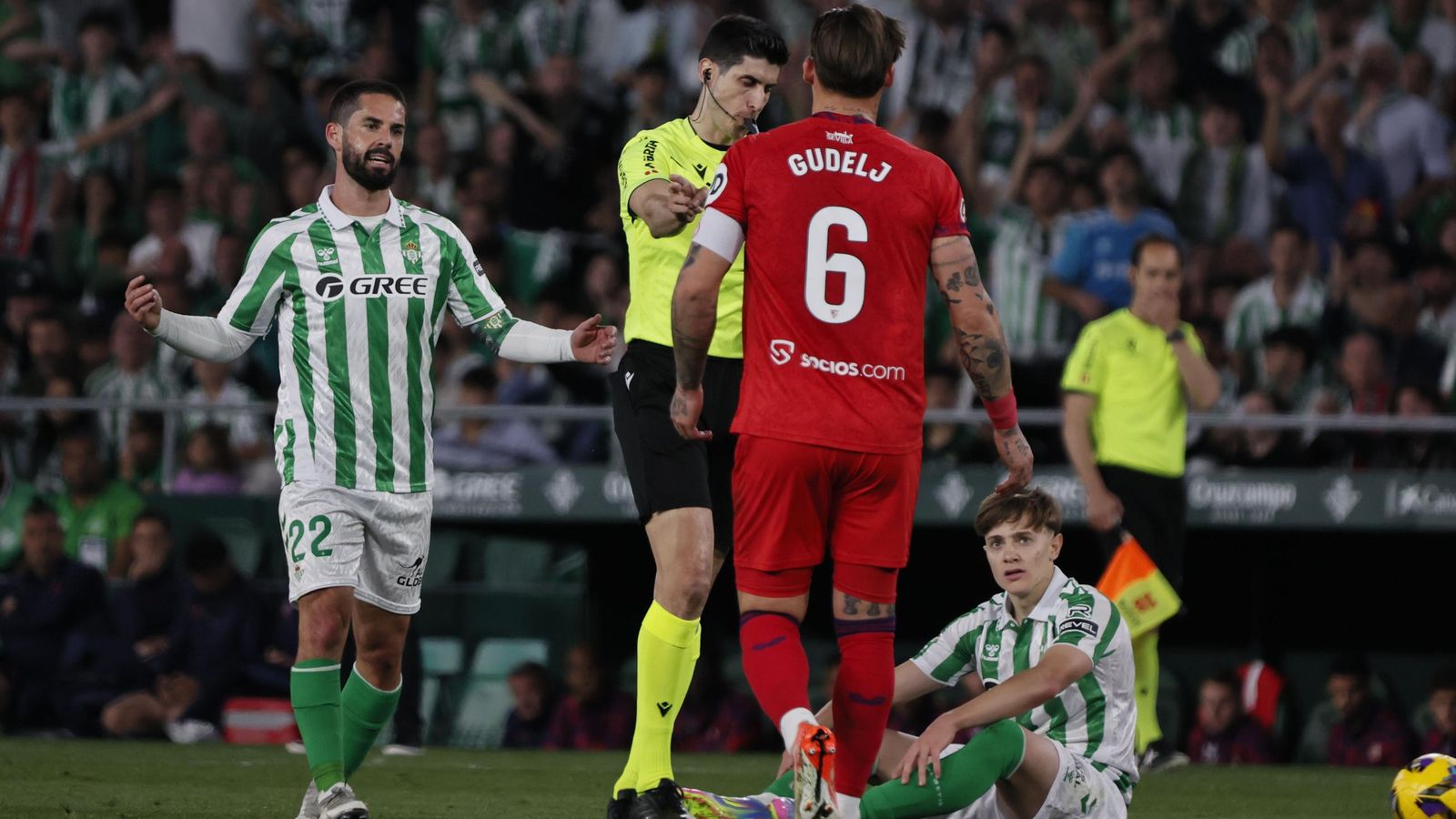 Las imágenes del Betis - Sevilla