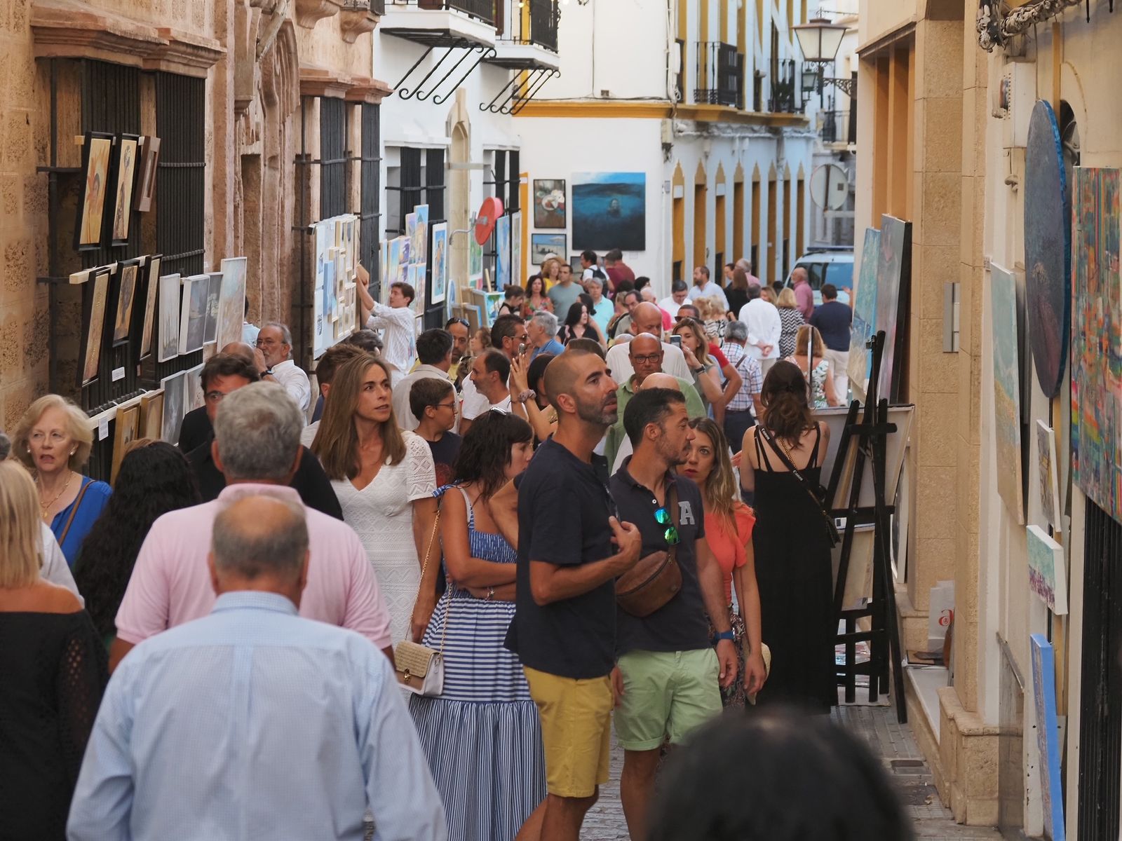 'Un paseo por el arte' en Ayamonte: las mejores imágenes