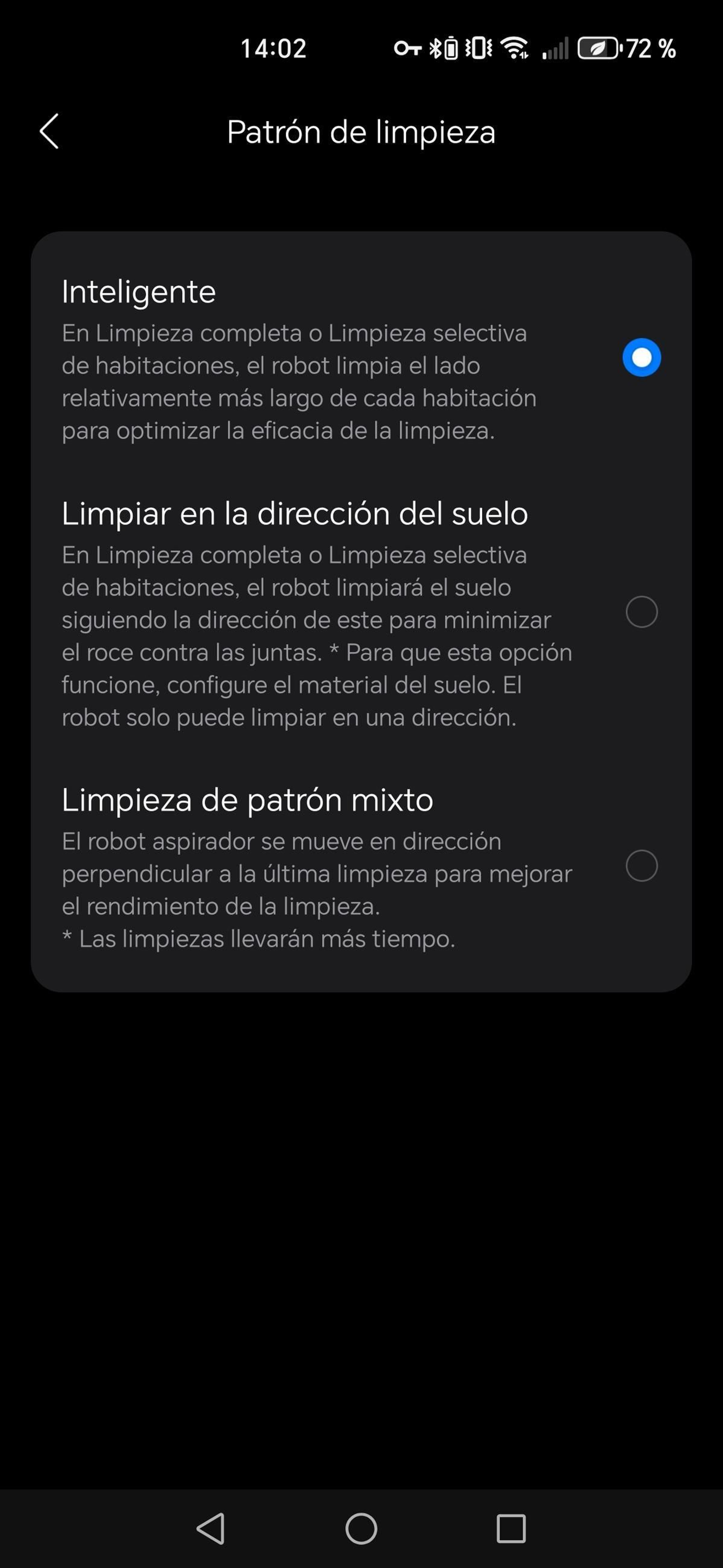 Aplicación Roborock - Robot aspirador Saros Z70