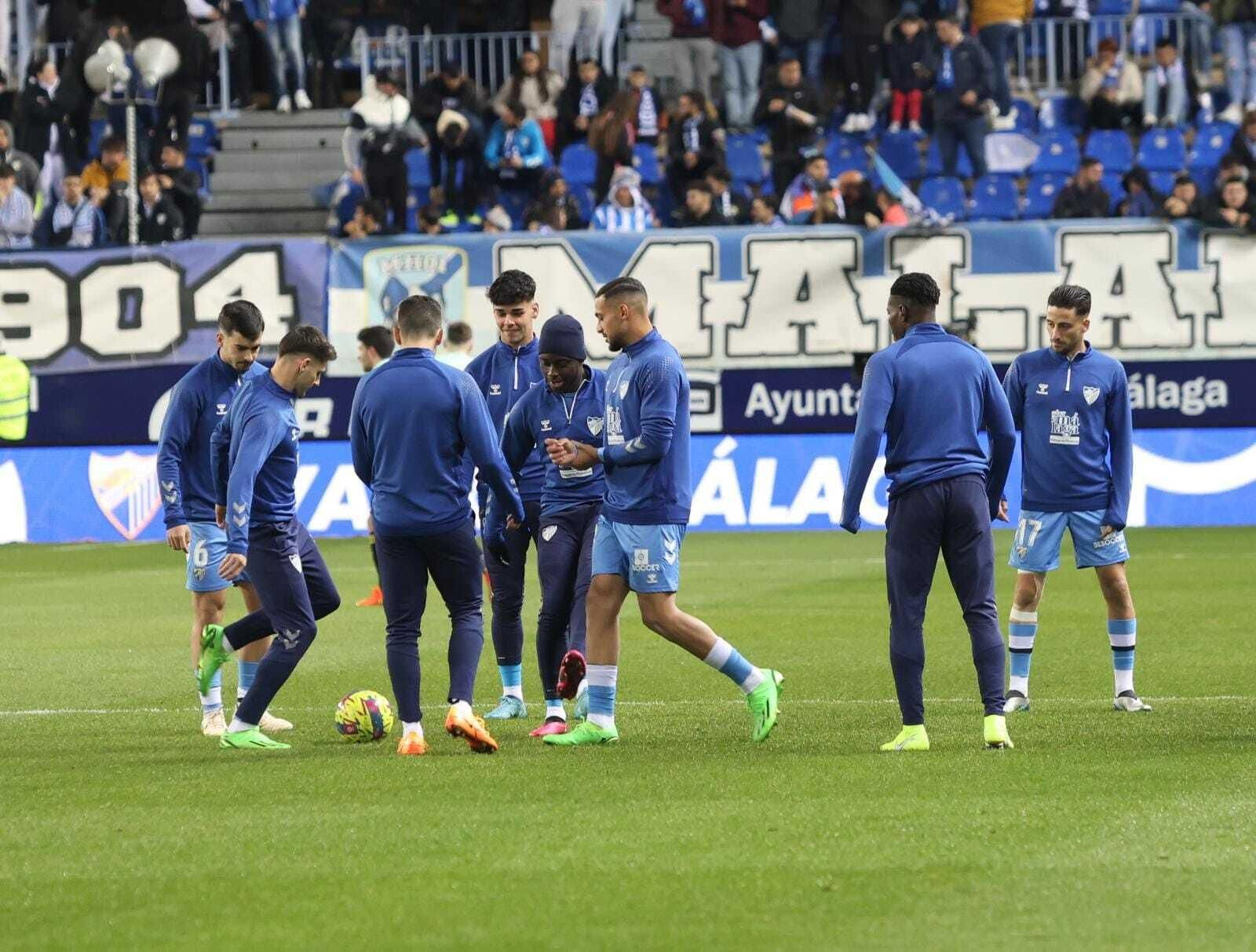 El Málaga CF - Real Oviedo, en fotos