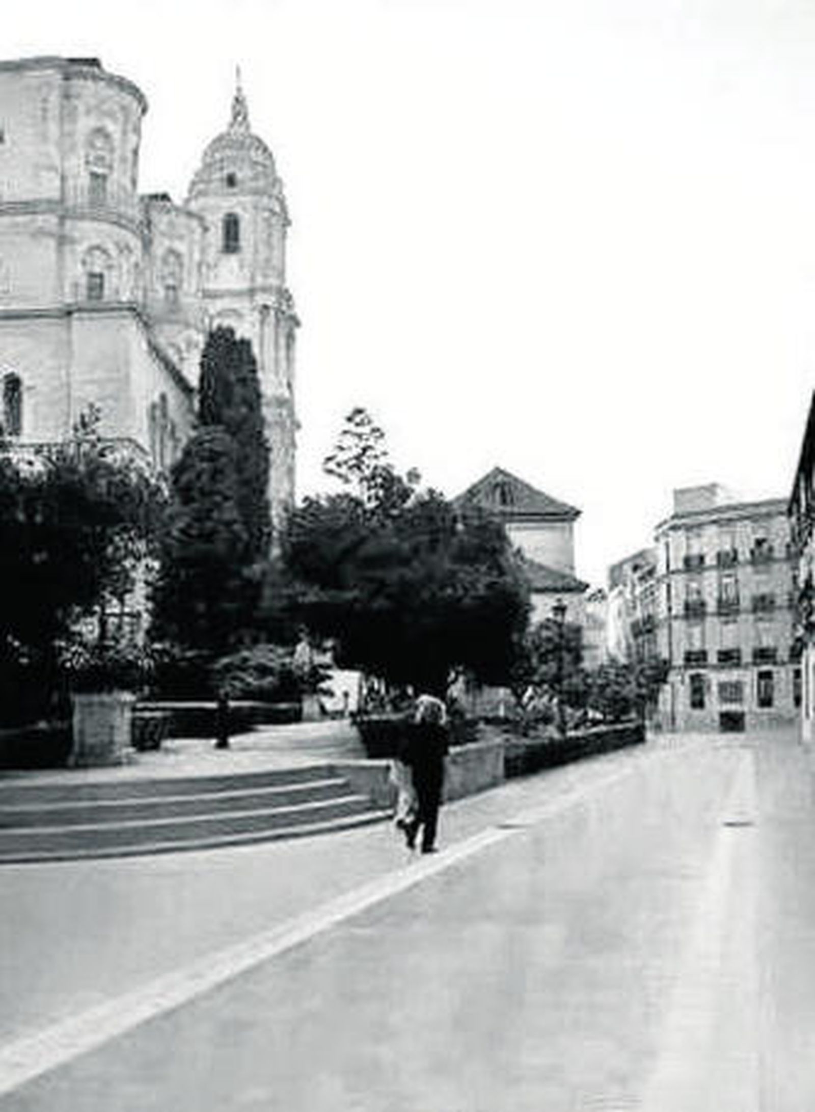 Recreación infográfica de la calle Císter tras las obras de reurbanización.