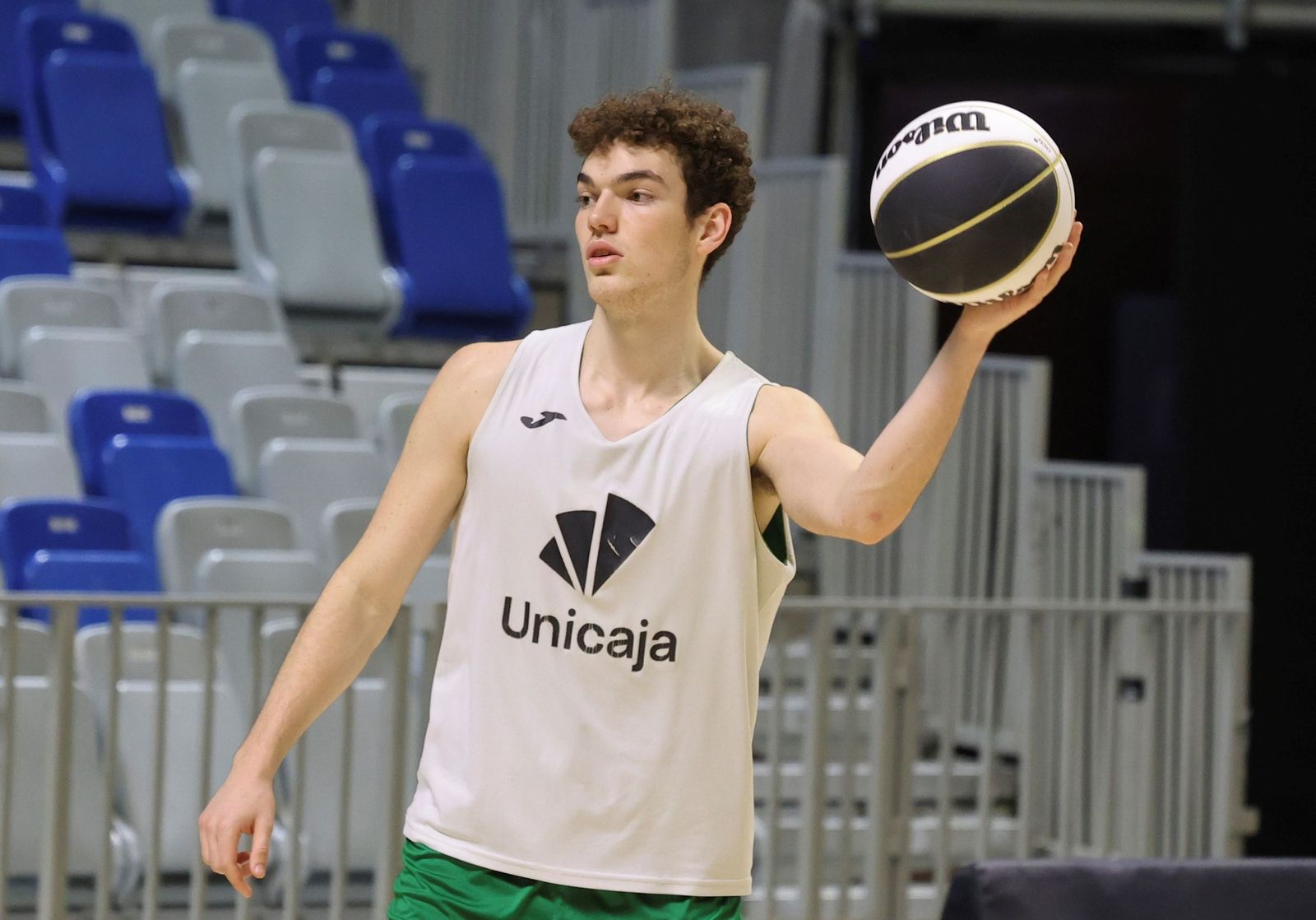 Último entrenamiento en Málaga antes de viajar a la Copa