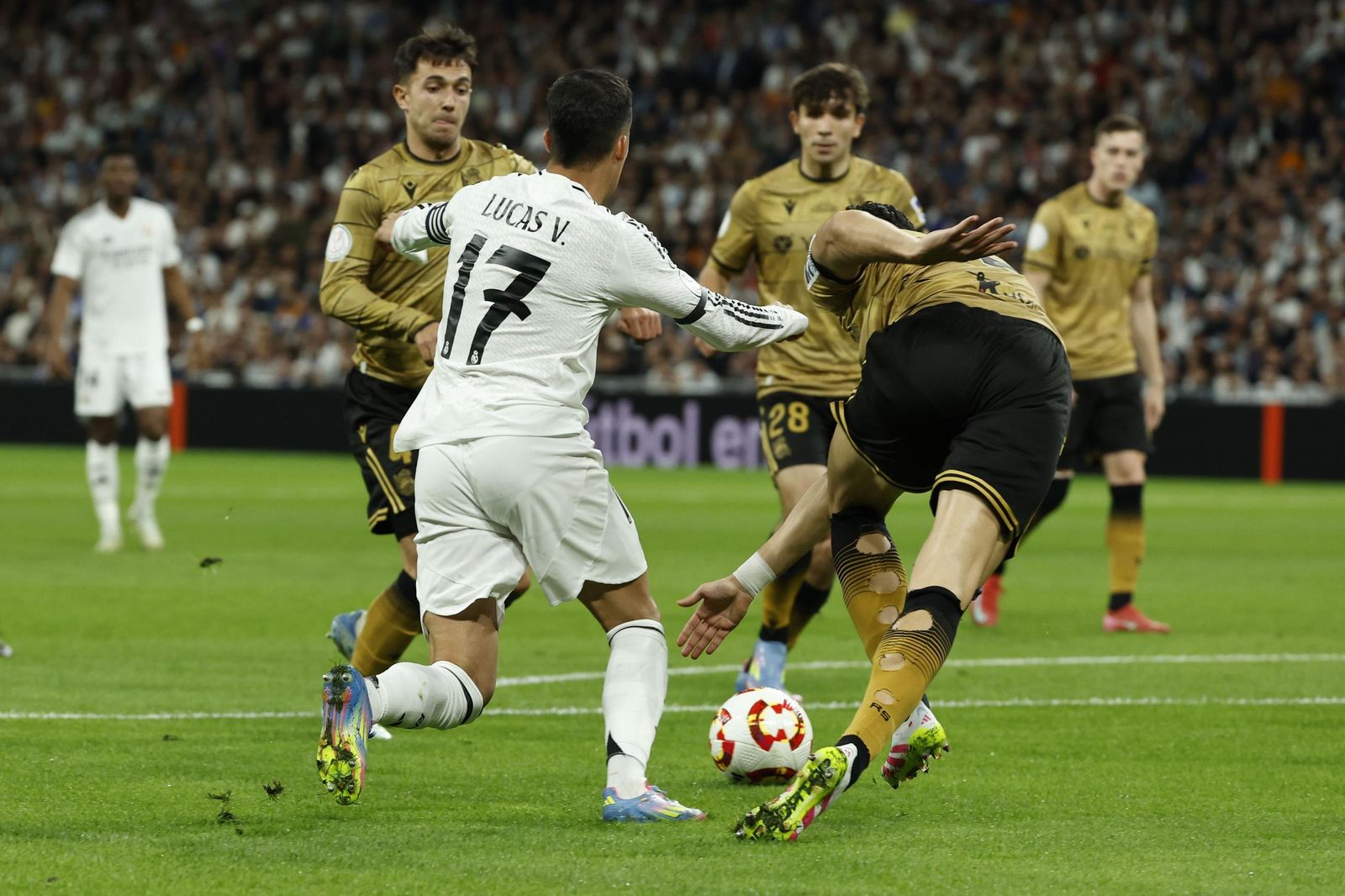 Las fotos del Real Madrid - Real Sociedad camino del Estadio de la Cartuja