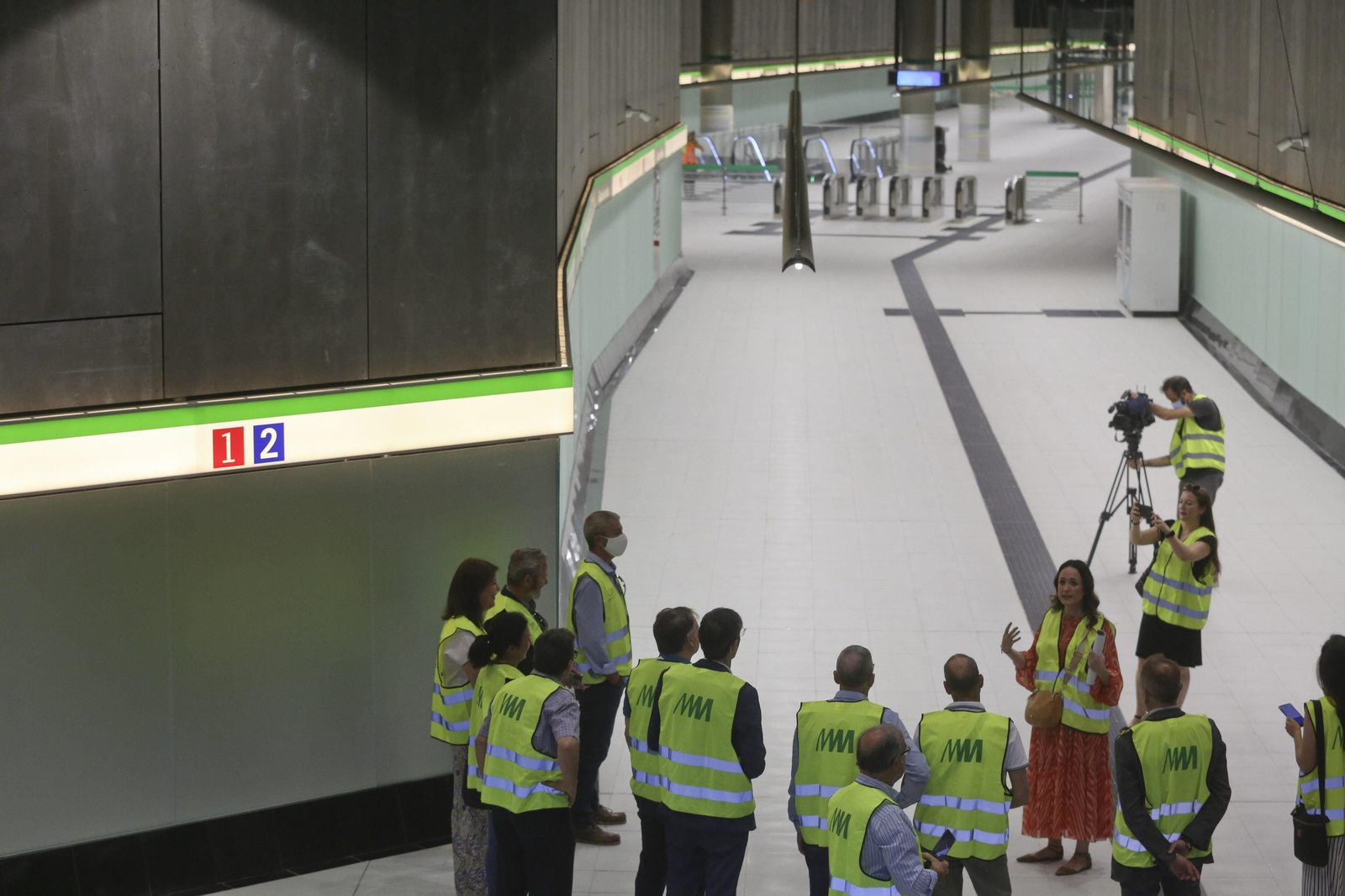 El Metro al Centro de Málaga: fotos de las estaciones Atarazanas y Guadalmedina El Metro al Centro de Málaga: fotos de las estaciones Atarazanas y Guadalmedina