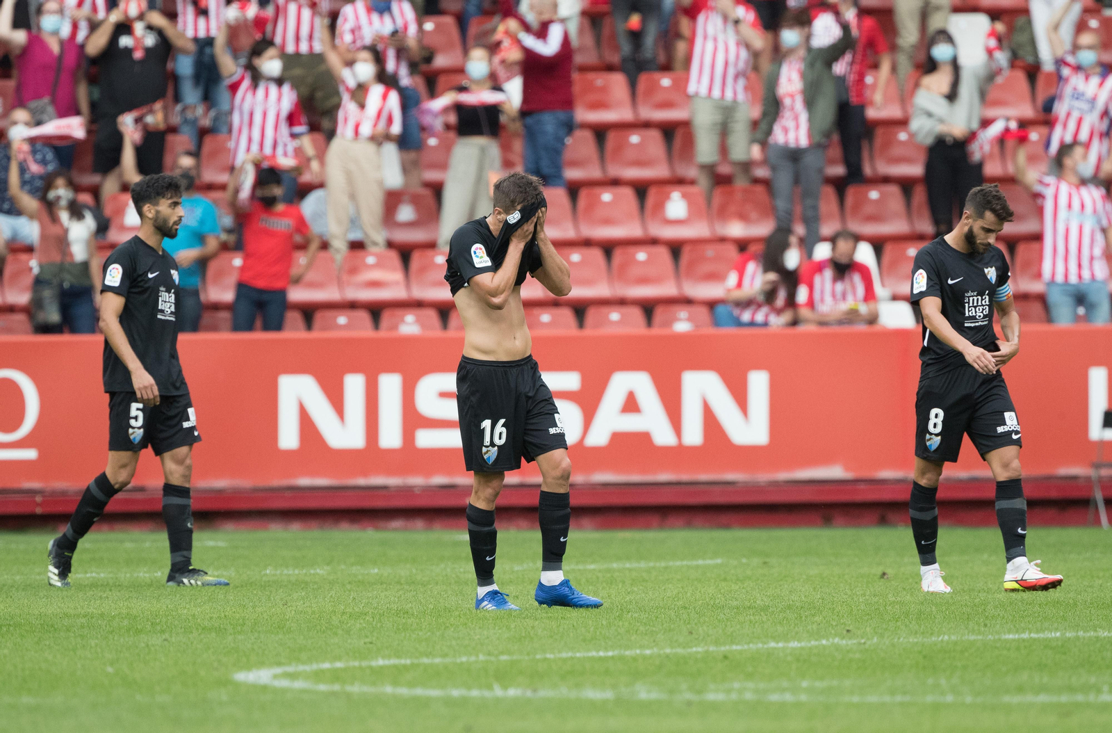 Las fotos del Sporting-Málaga CF
