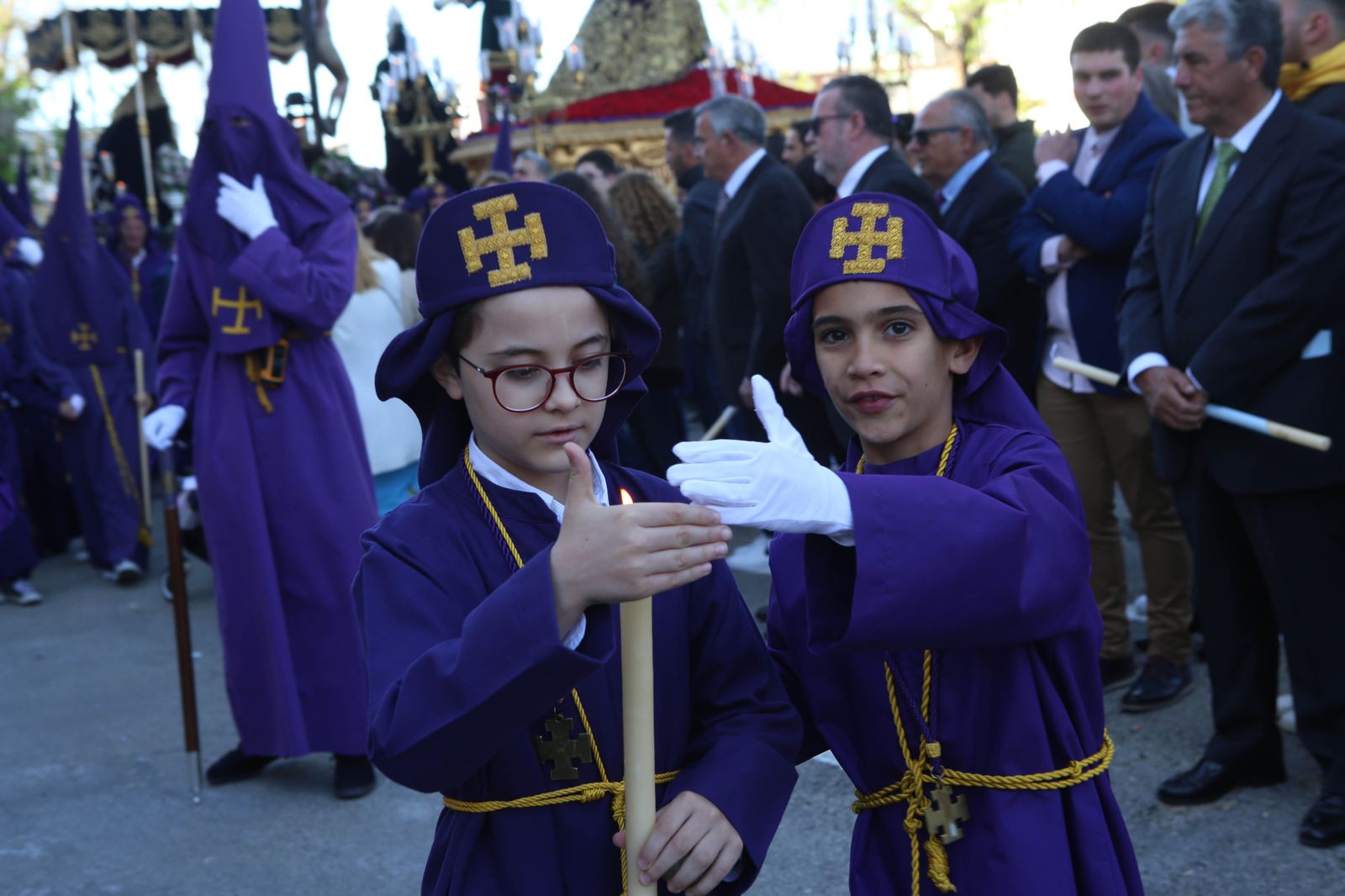 Viernes Santo en Montilla: Plenitud desde la iglesia de San Agustín