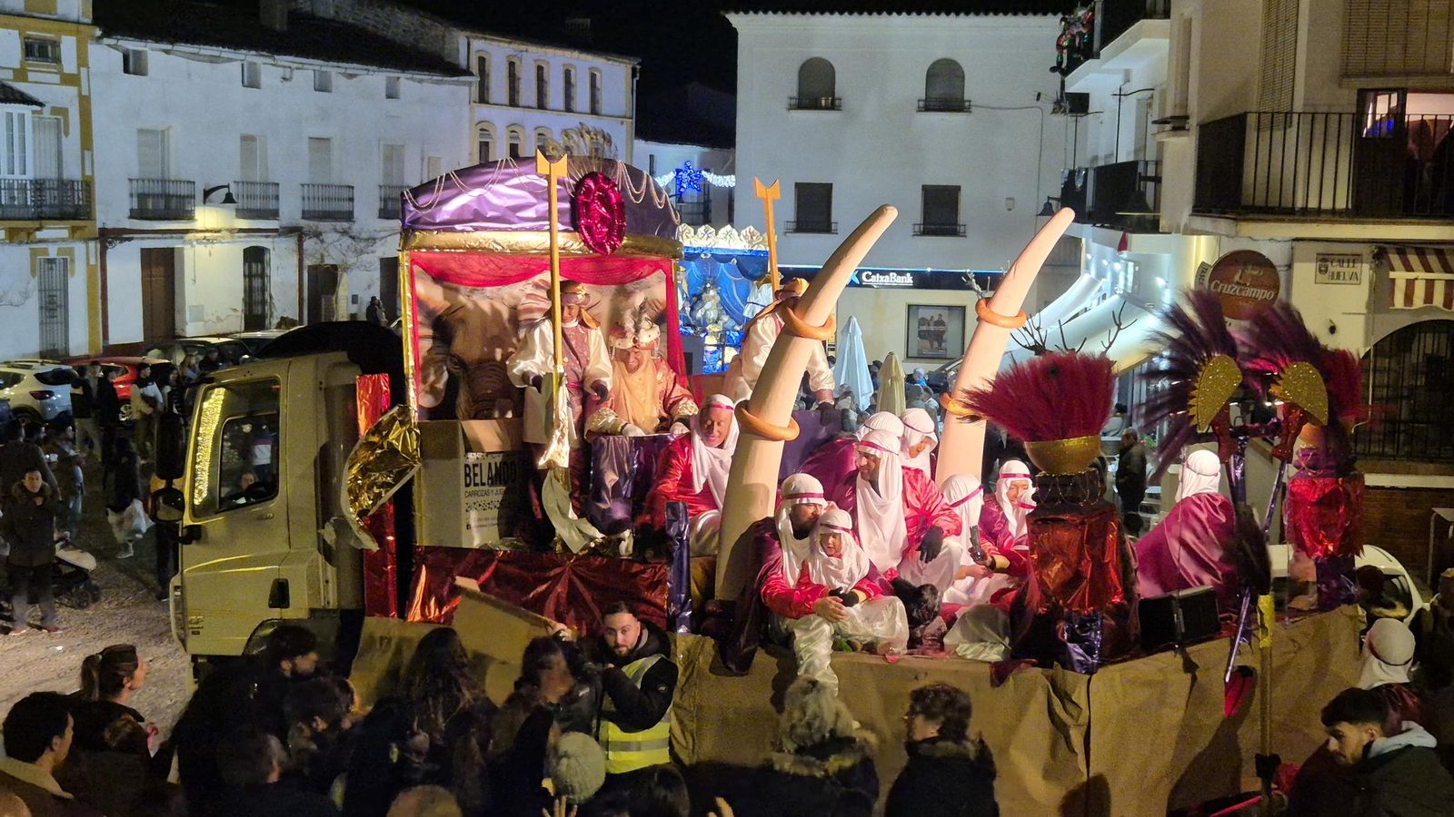 Reyes Magos en Galaroza.