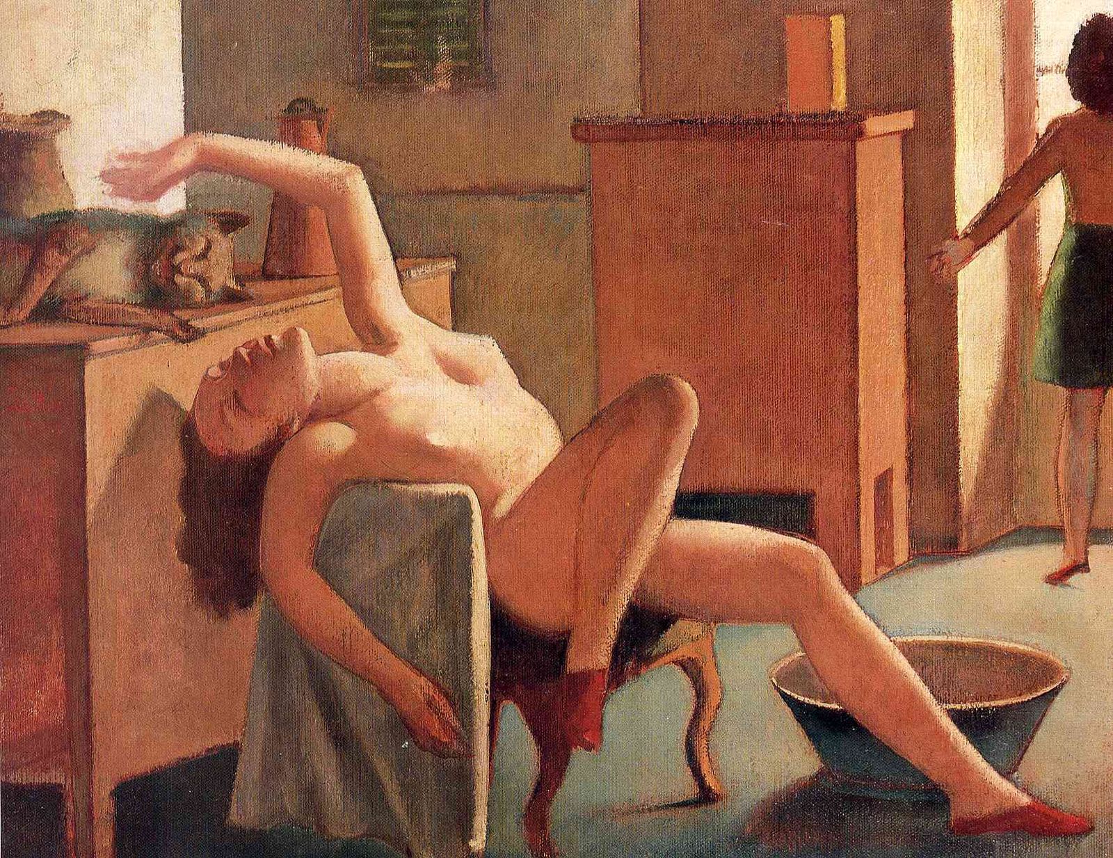 'Desnudo con gato' (1949), de Balthus, ilustra el cartel del seminario 'Irreverencias'.