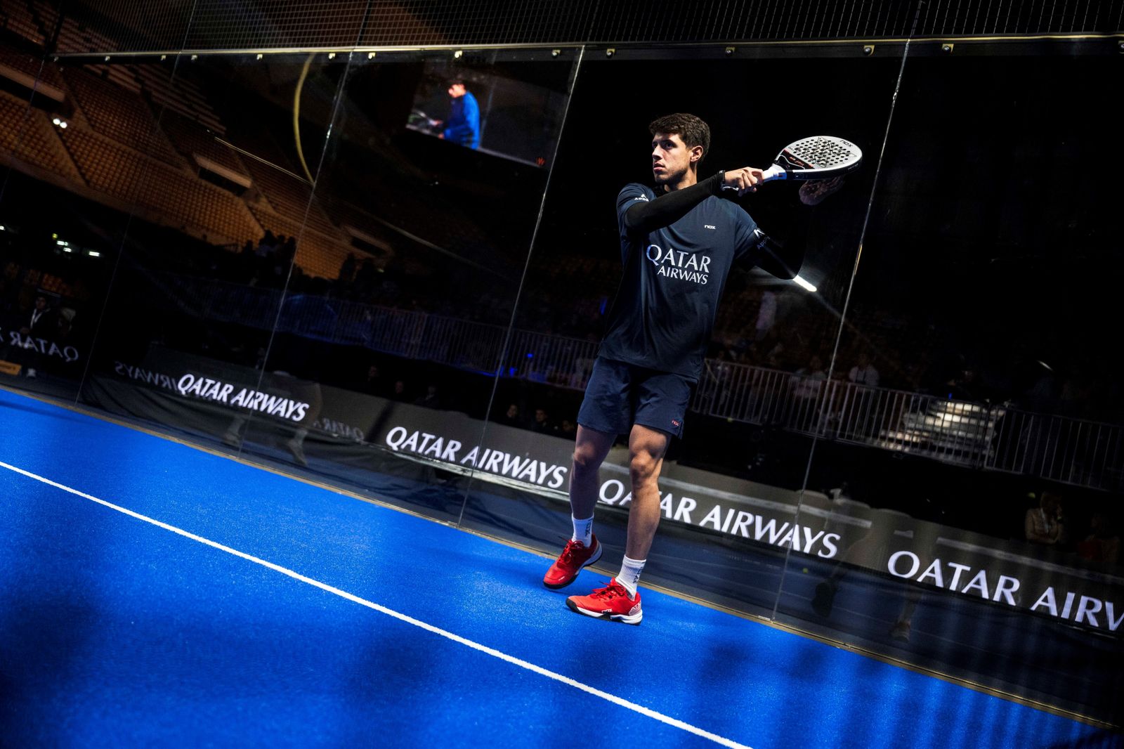 Las mejores fotos de la segunda jornada del pádel en el Estadio de la Cartuja