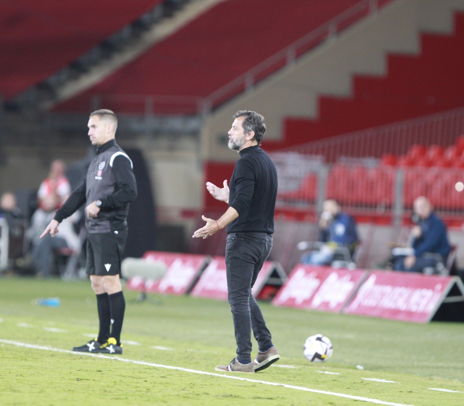 Imágenes del partido de fútbol U.D. Almería-Getafe C.F.