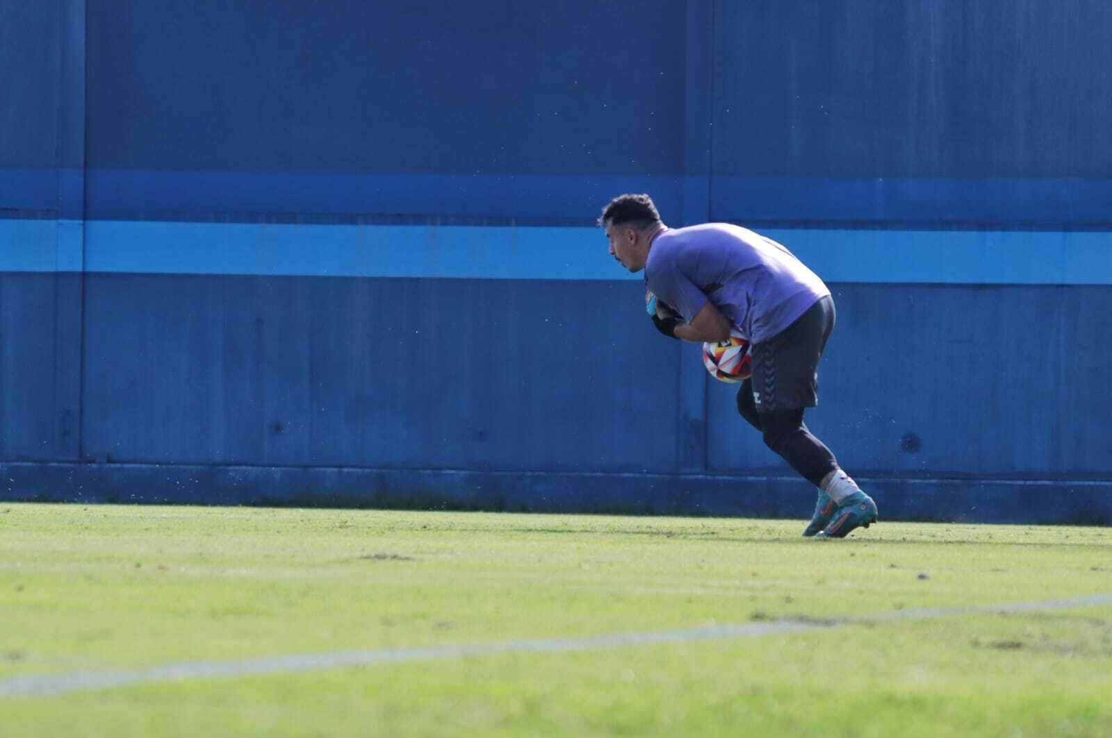 El entrenamiento del Málaga CF, en fotos