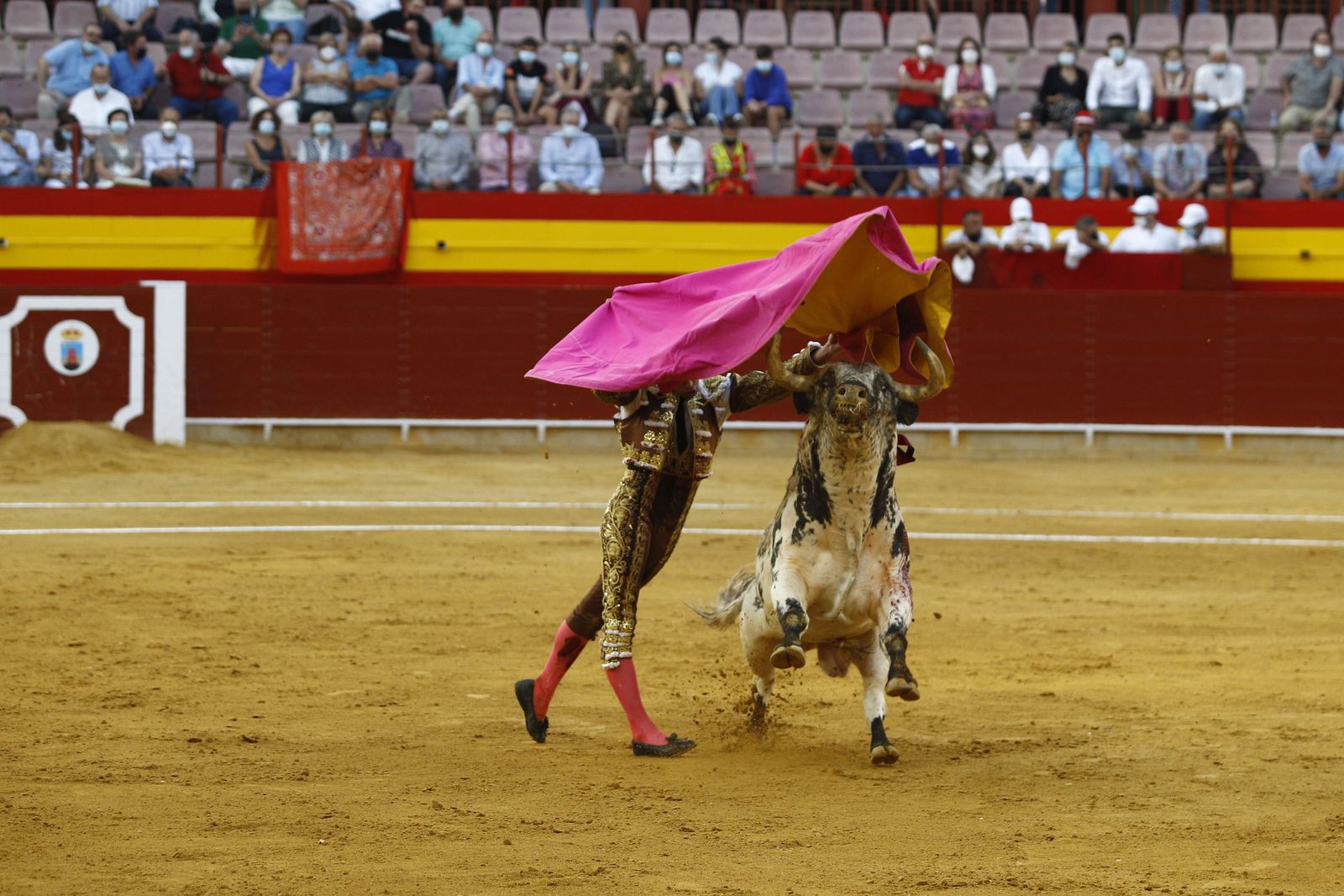Fotogalería corrida de toros. Cayetano Rivera, Paco Ureña y Roca Rey. Roquetas de Mar.