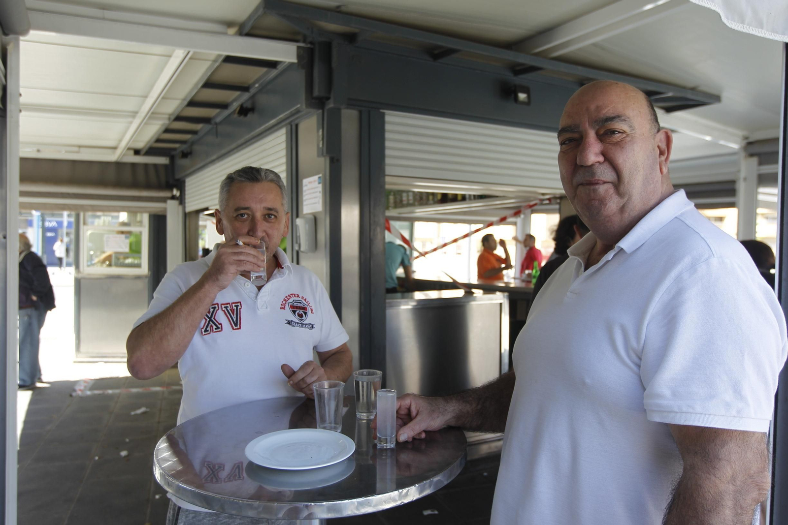 Primer día de apertura de la hostelería en Almería. Coronavirus-COVID-19