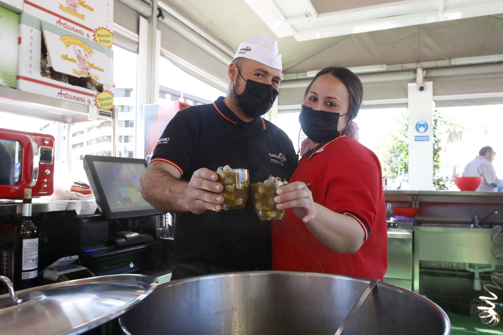 El comienzo de la temporada de caracoles 2022, en imágenes