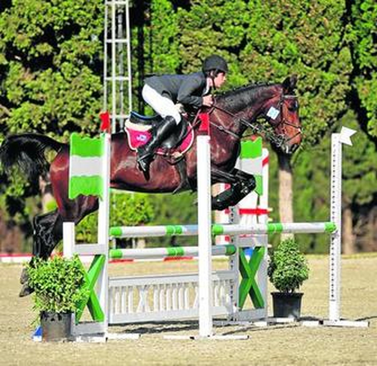 Pedro Lira Jiménez, durante la competición en Córdoba.