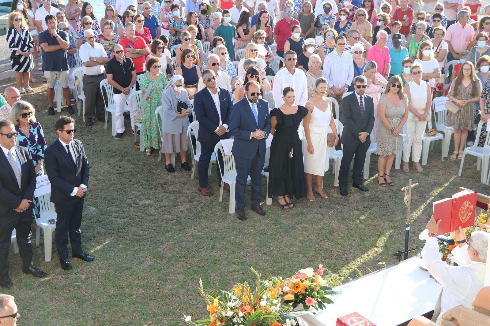 En imágenes, la Virgen del Carmen en Almerimar, El Ejido