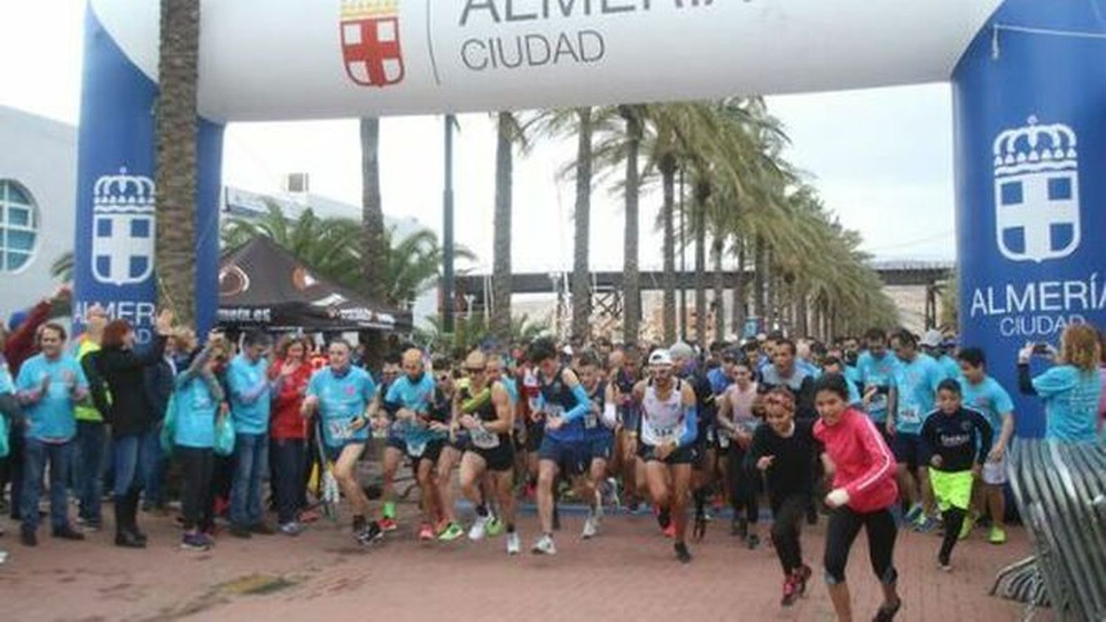 Imagen de la salida el año pasado desde el parque de las Almadrabillas