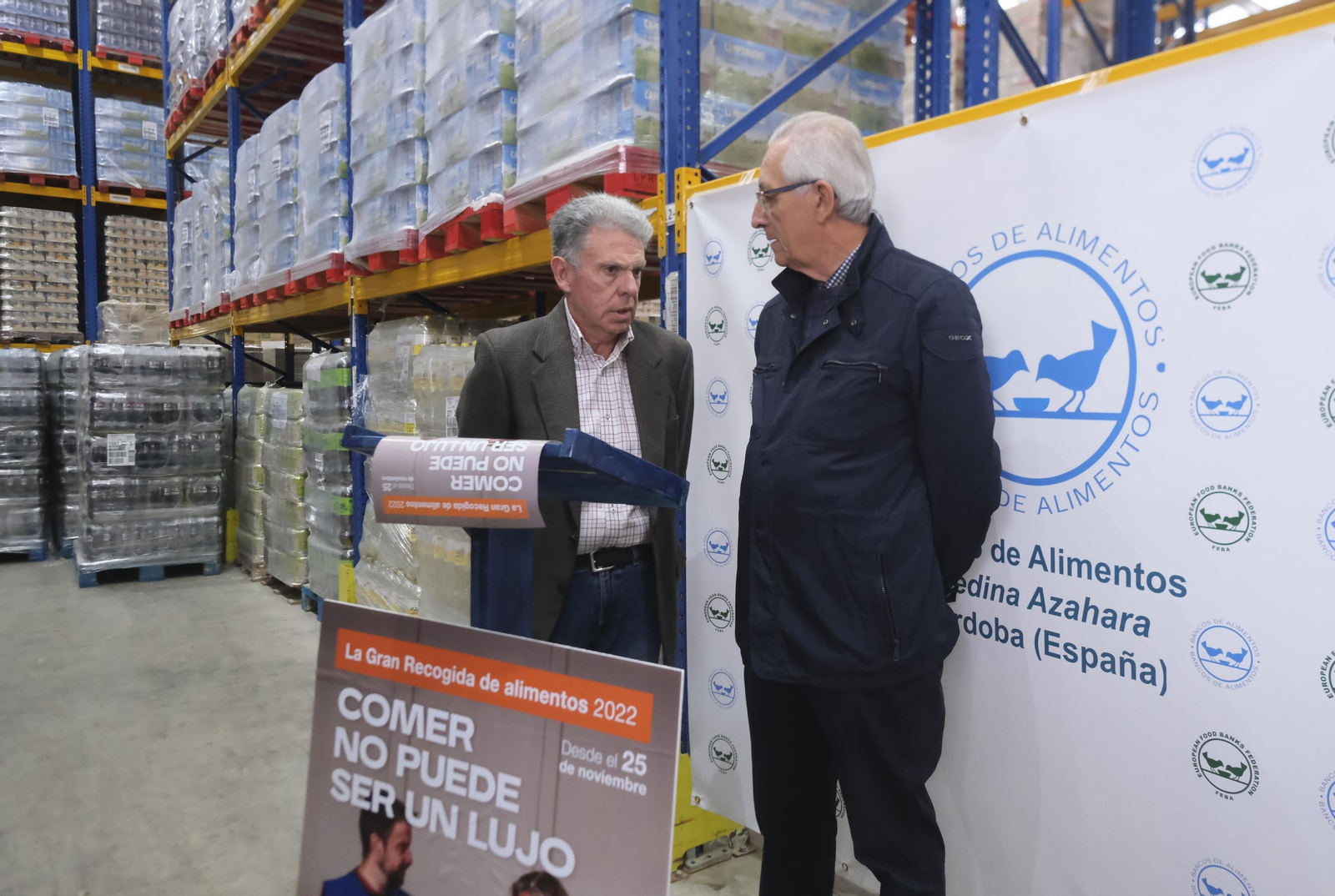 El inicio de la Gran Recogida 2022 del Banco de Alimentos de Córdoba, en imágenes