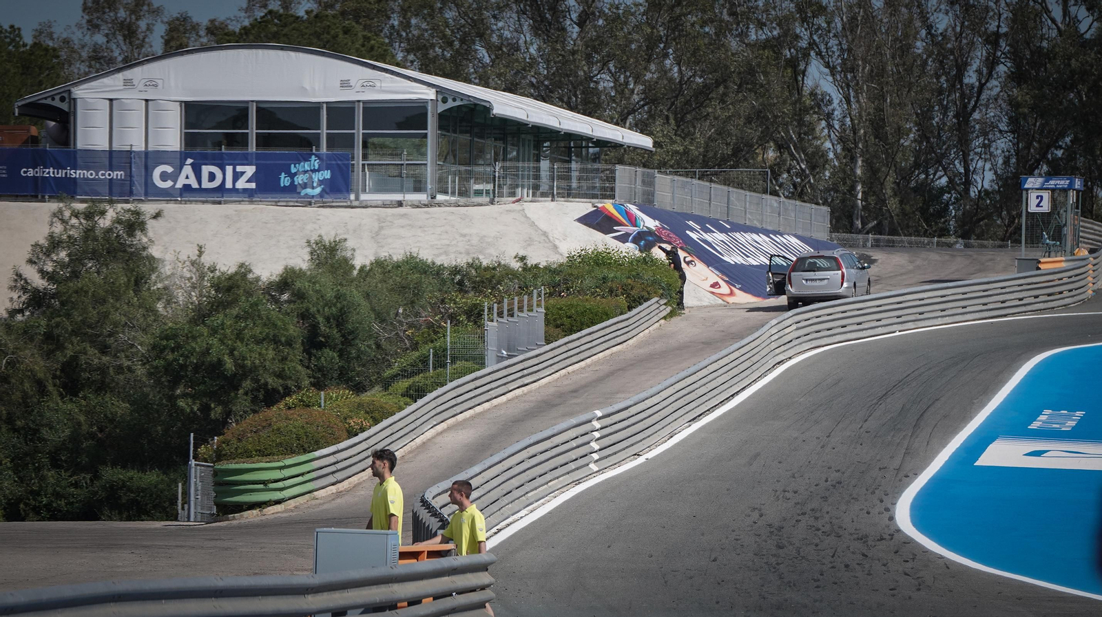 Imágenes de los preparativos para el Mundial Moto GP 2024