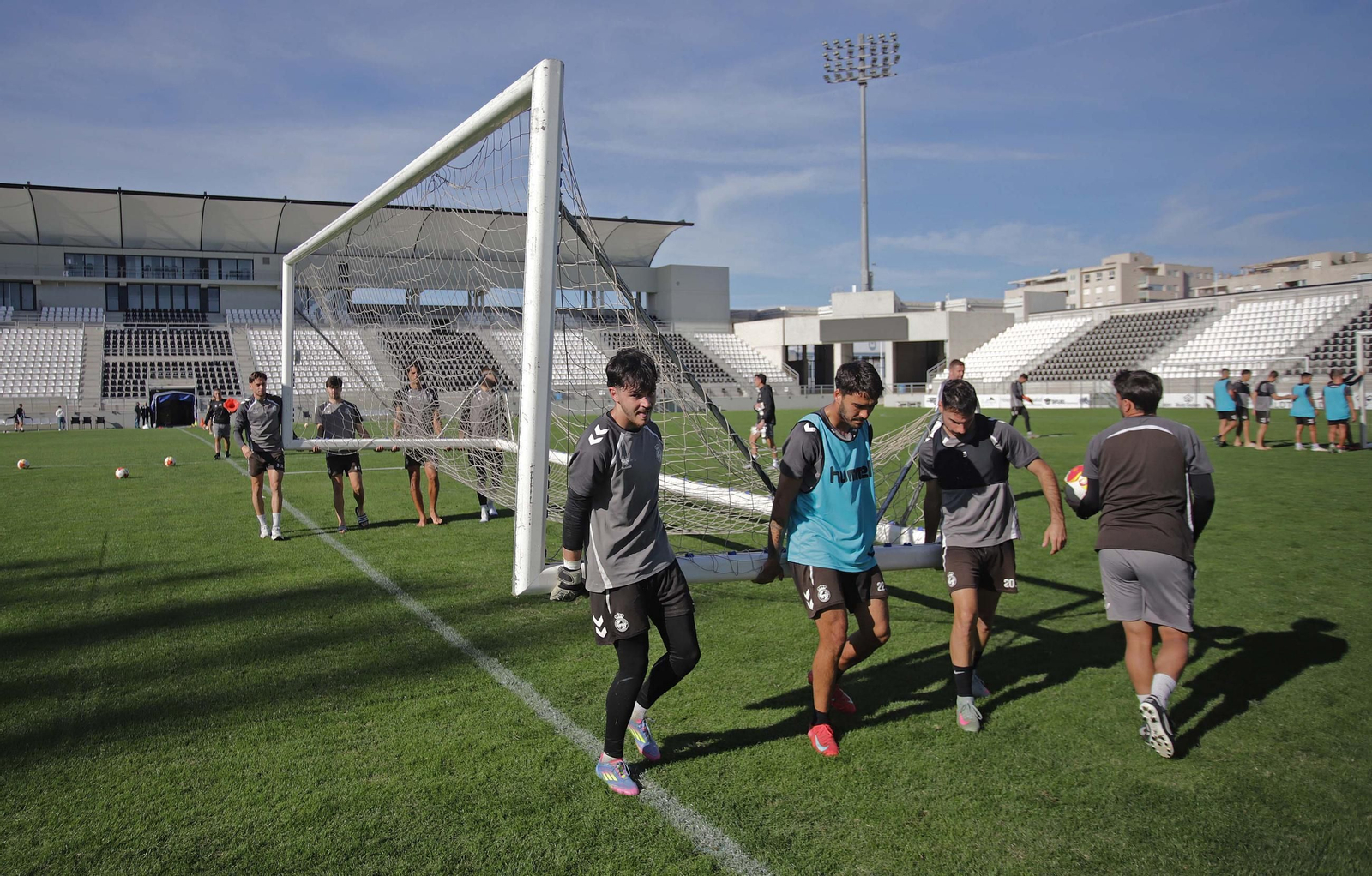 Fotos del entrenamiento de la Balona en el día de la Inmaculada Concepción