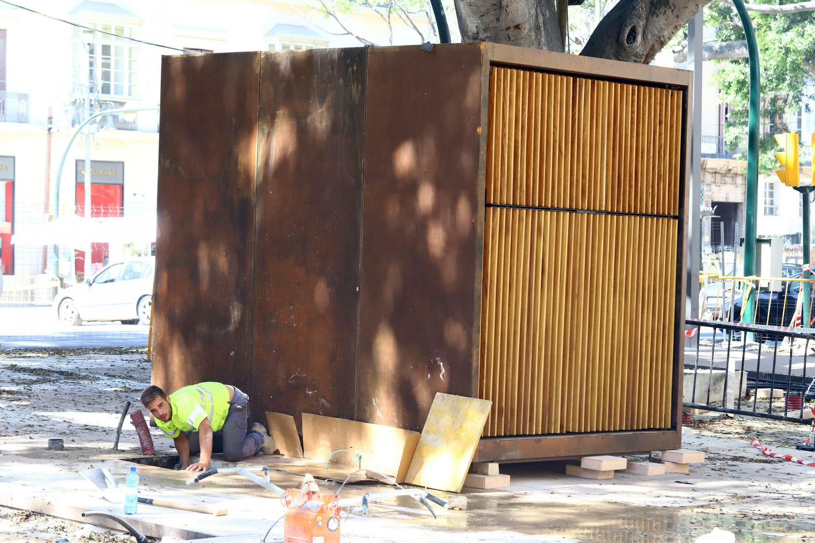 Las fotos de los nuevos puestos de flores de la Alameda