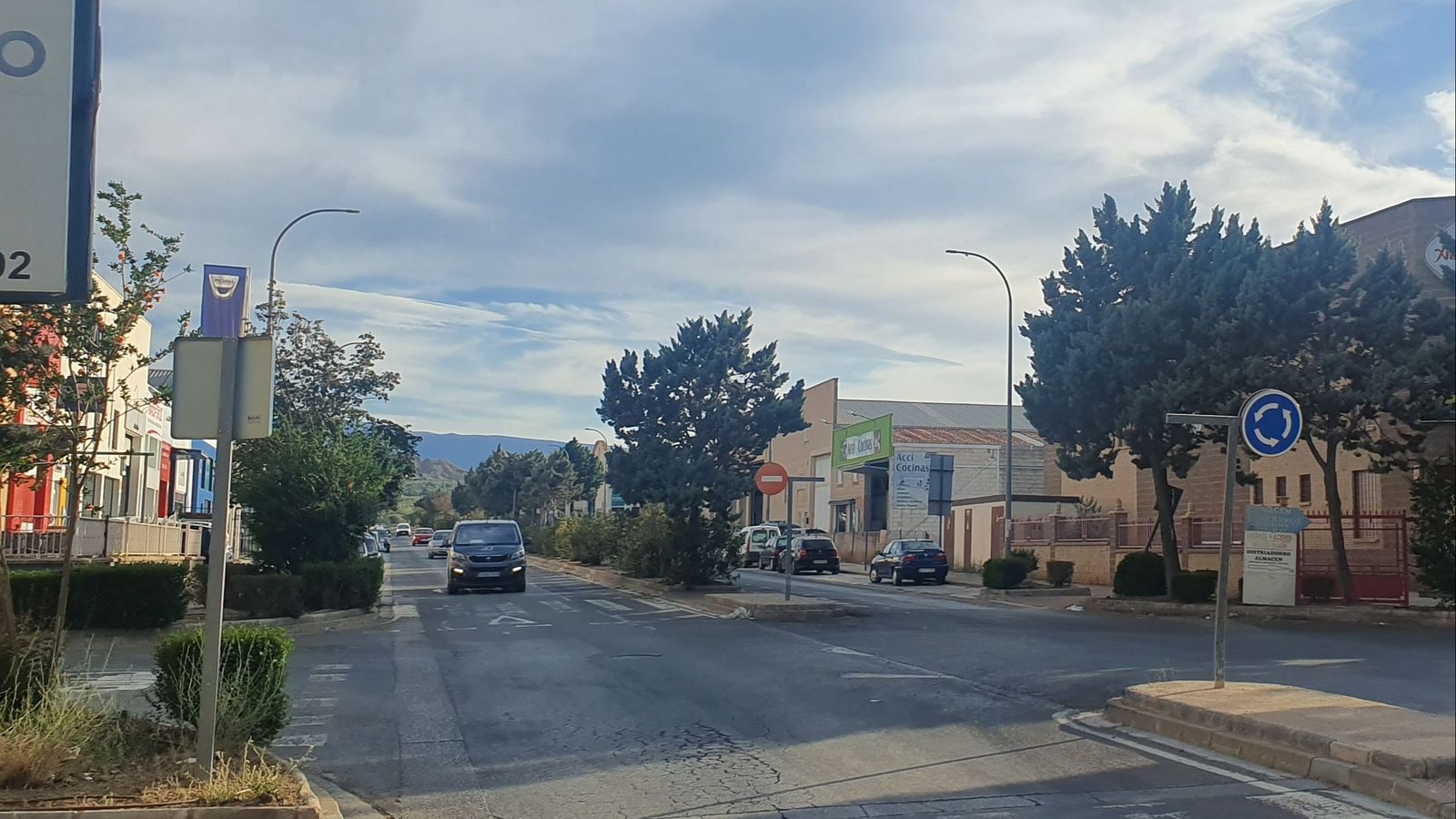 Zona en la que se ejecutarán las obras