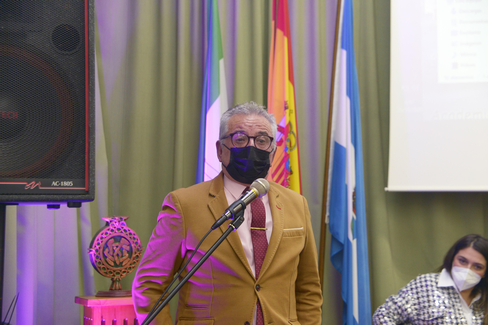 Acto de entrega de prémios linenses con talento.