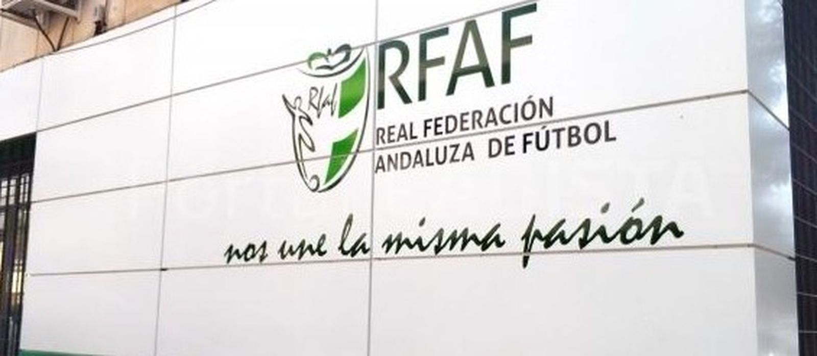 Imagen de las instalaciones de la Federación Andaluza de Fútbol.