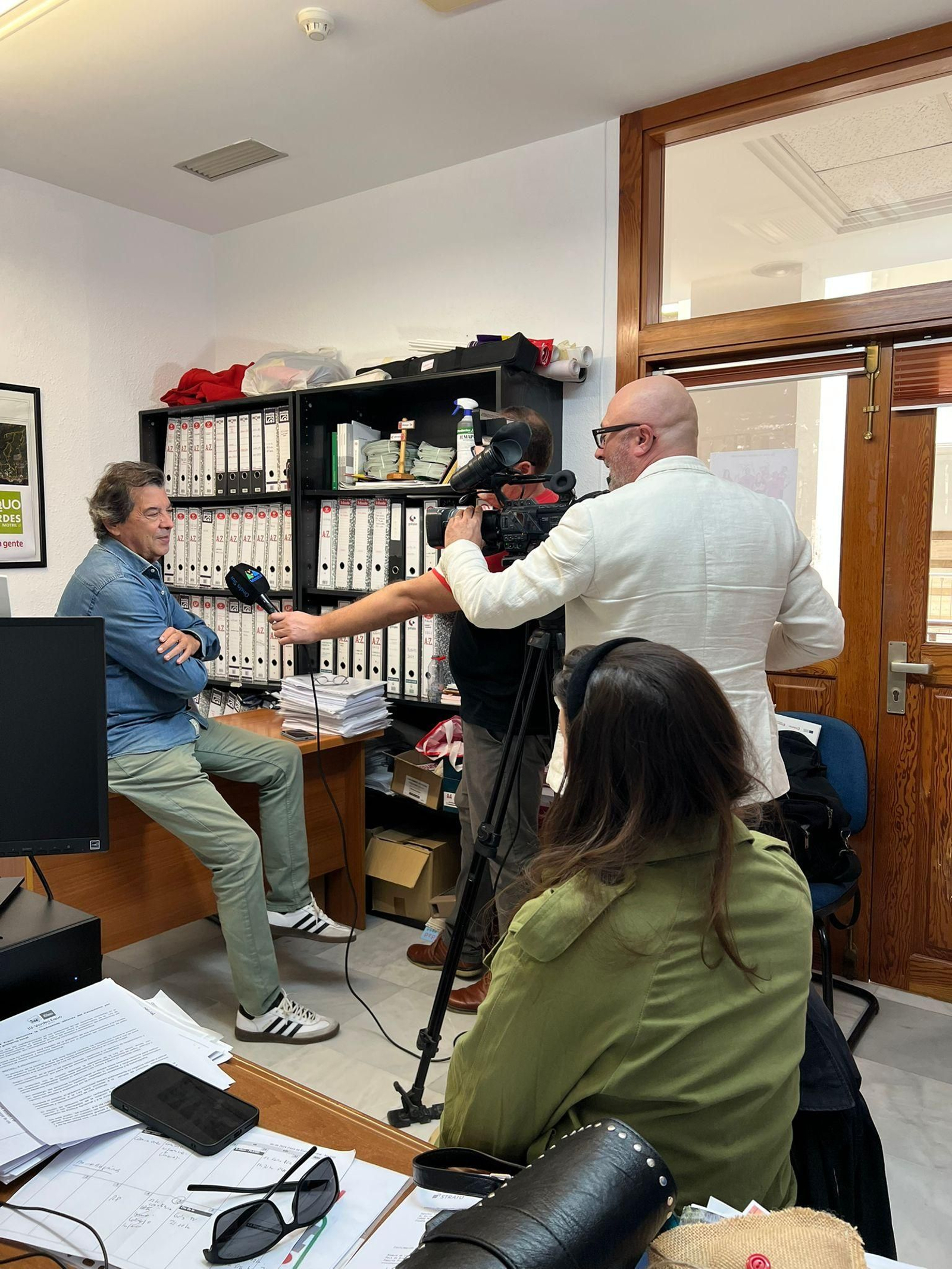 El portavoz de IU Verdes Equo, José García Llorente