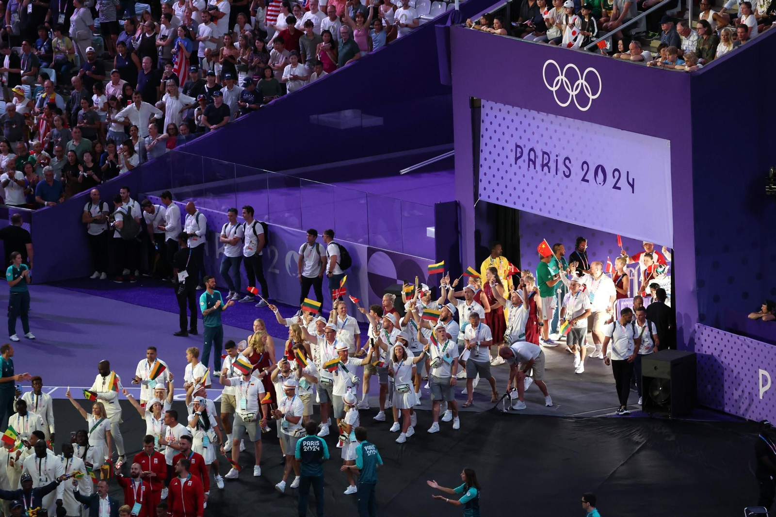 Las fotos de la ceremonia de clausura de los Juegos Olímpicos París 2024