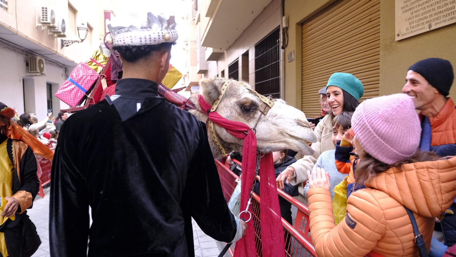 La Cabalgata de Reyes Magos de Almería, en imágenes