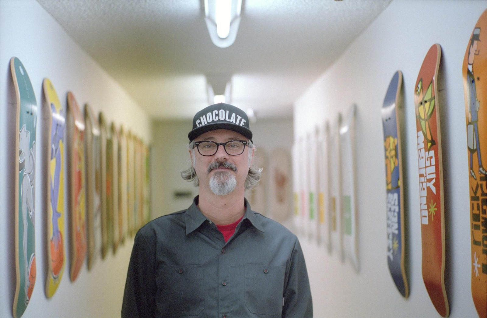 El artista Andy Jenkins.