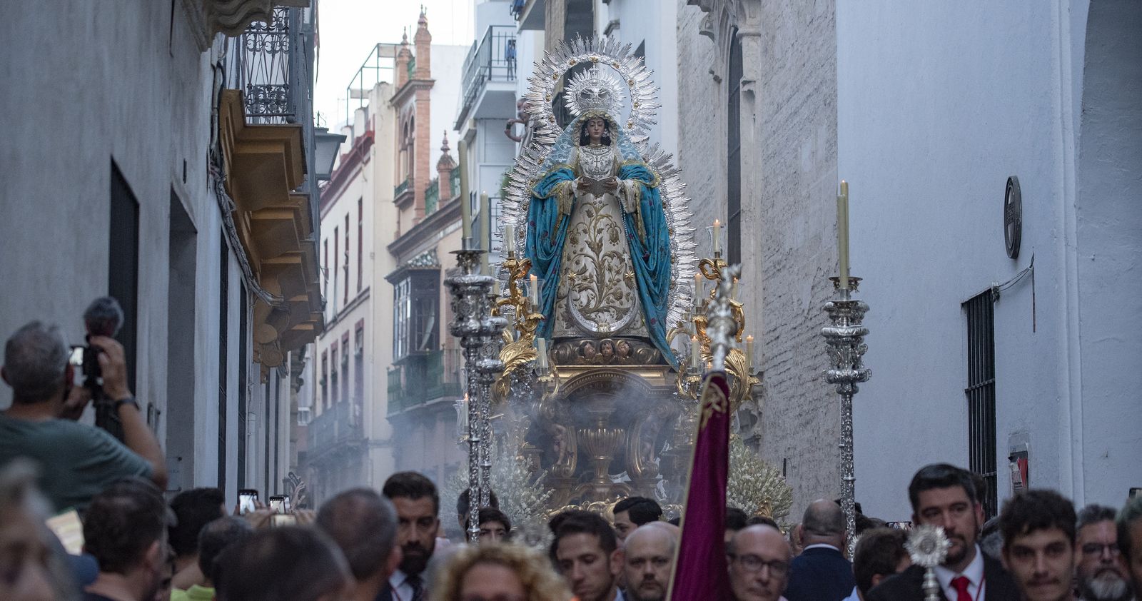 Las imágenes de la procesión de la Virgen de la Encarnación