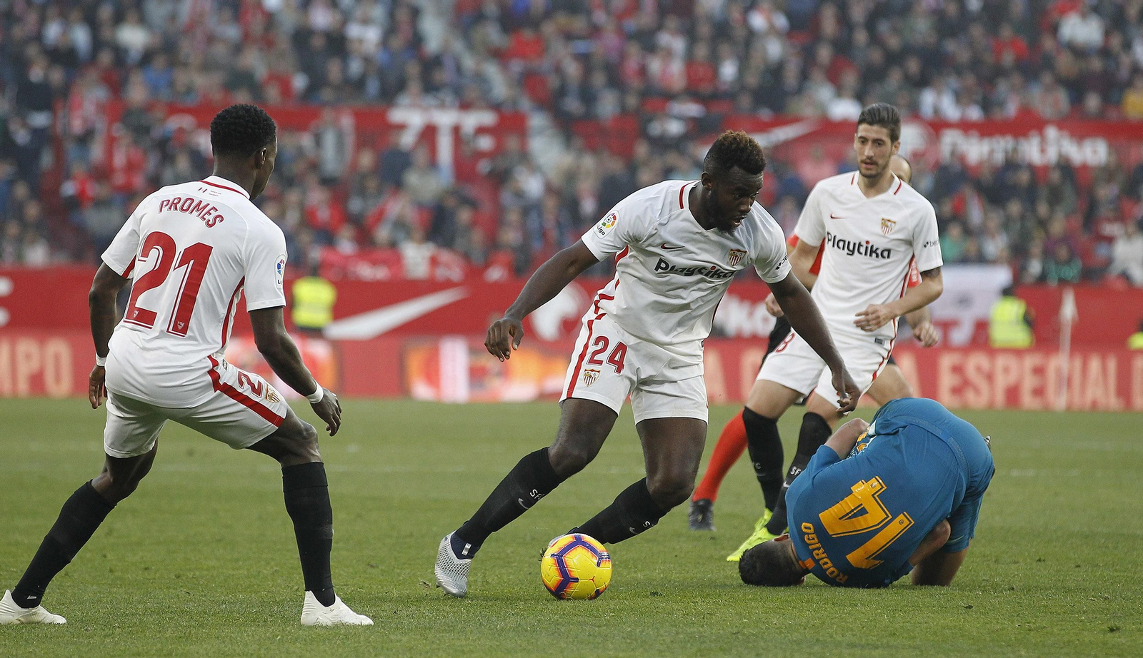El Sevilla FC-Atlético de Madrid, en imágenes