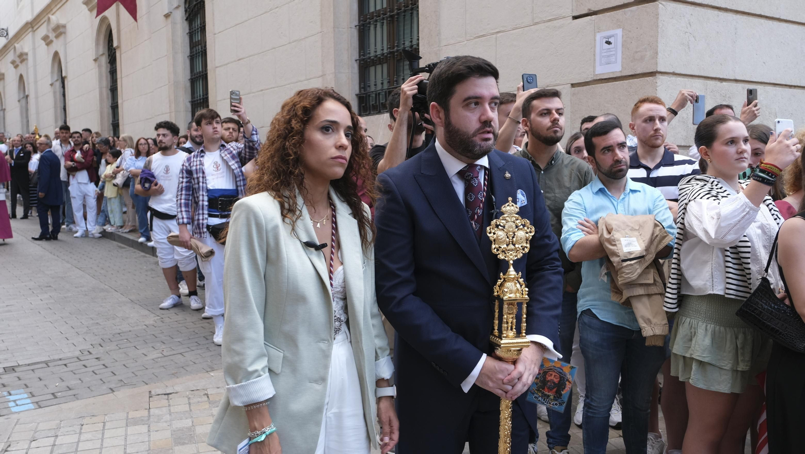 Imágenes de la salida extraordinaria de Jesús Cautivo de Medinaceli, por su 75 aniversario, Almería